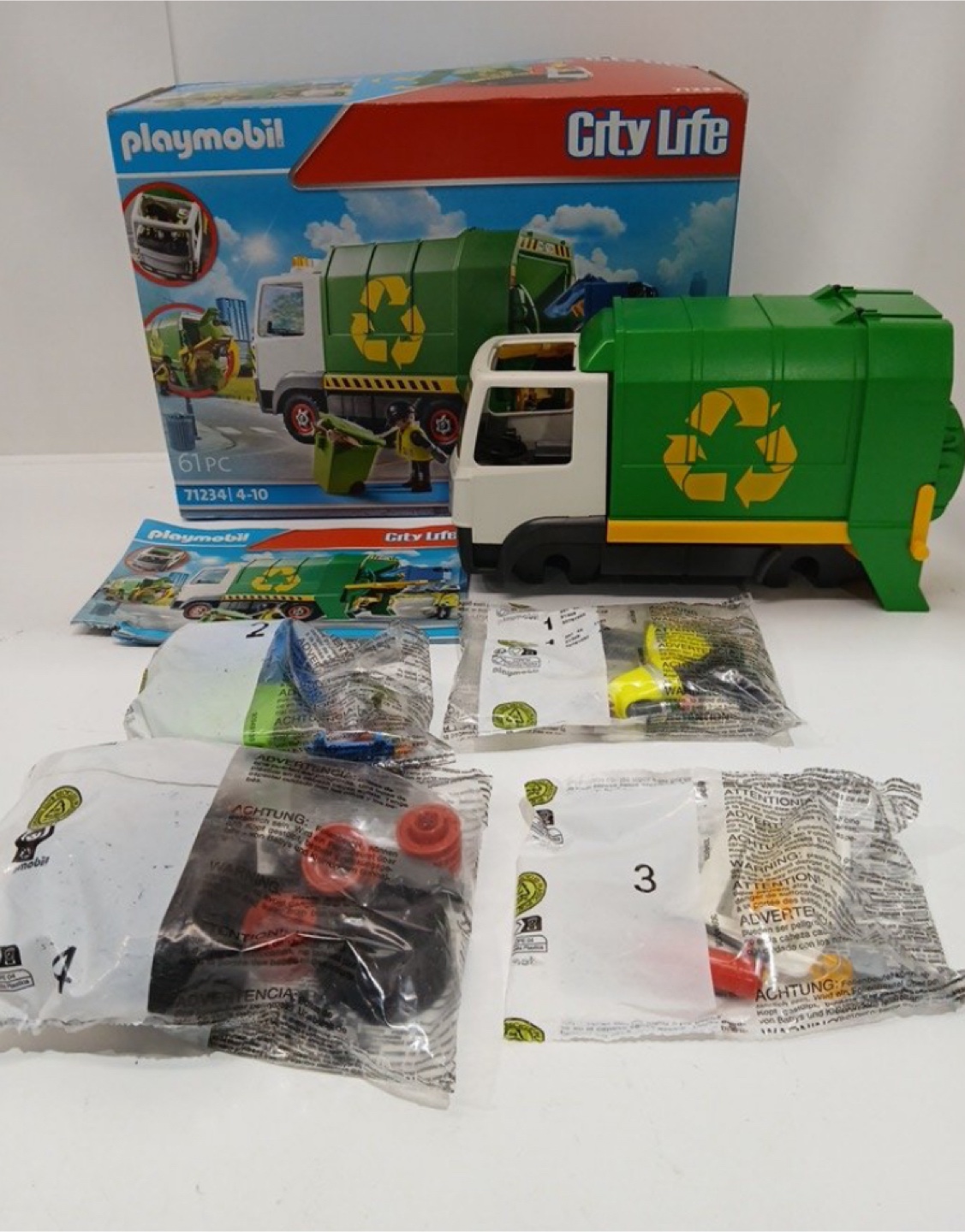 Playmobil City Life Recycling Truck 71234 - 61 Pieces
