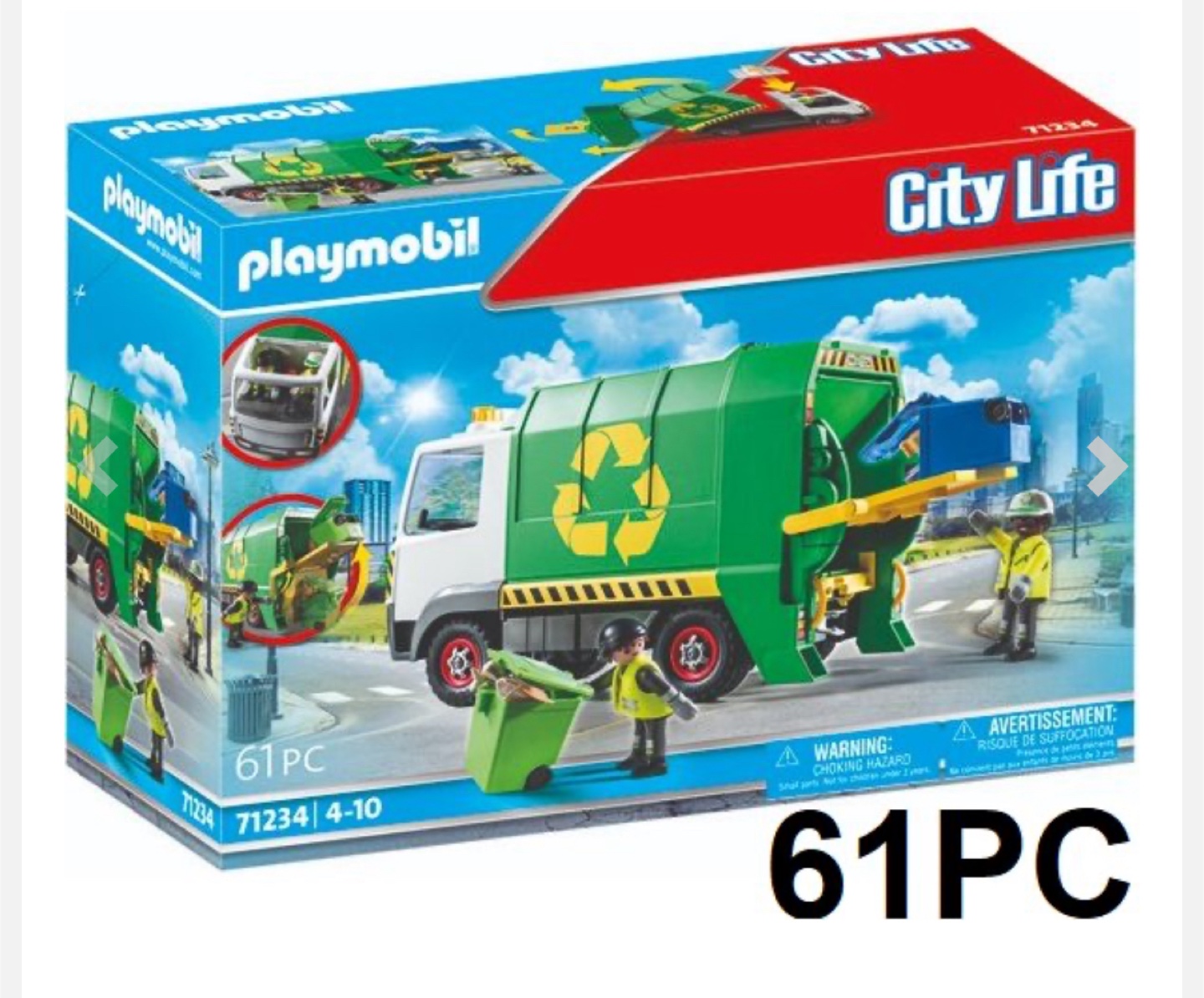 Playmobil City Life Recycling Truck 71234 - 61 Pieces - photo 2