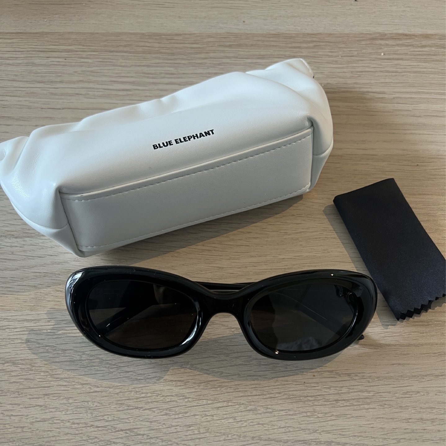 Classic Black Sunglasses + Case - photo 2