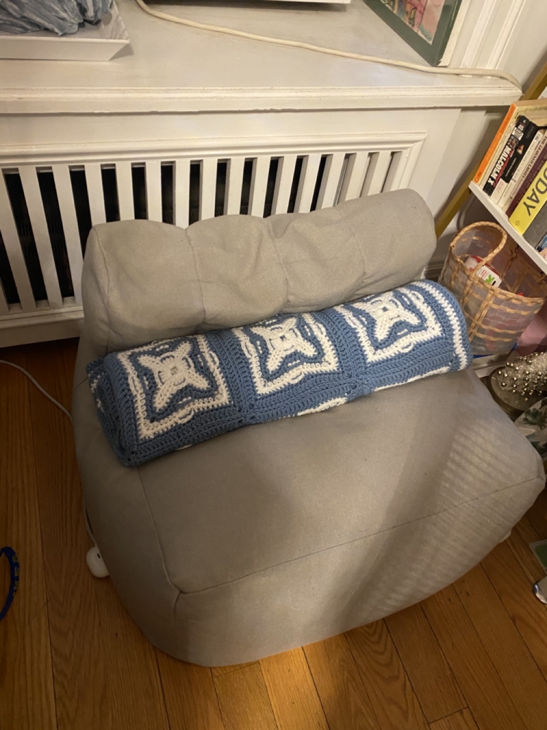 Kids bean bag couch