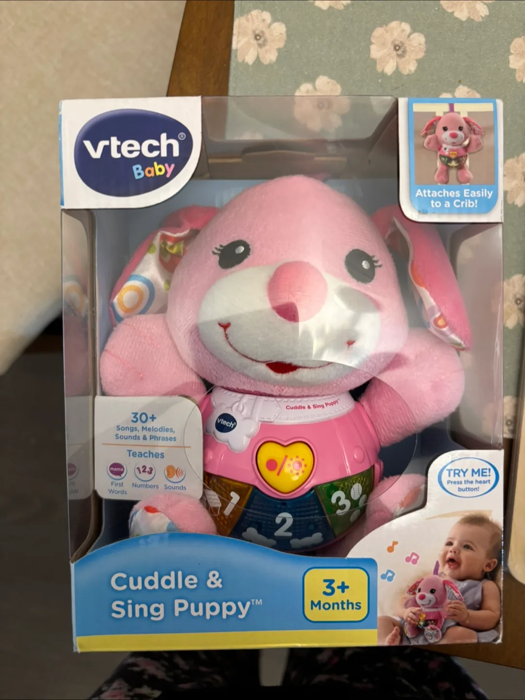 VTech Baby Cuddle & Sing Puppy thumbnail