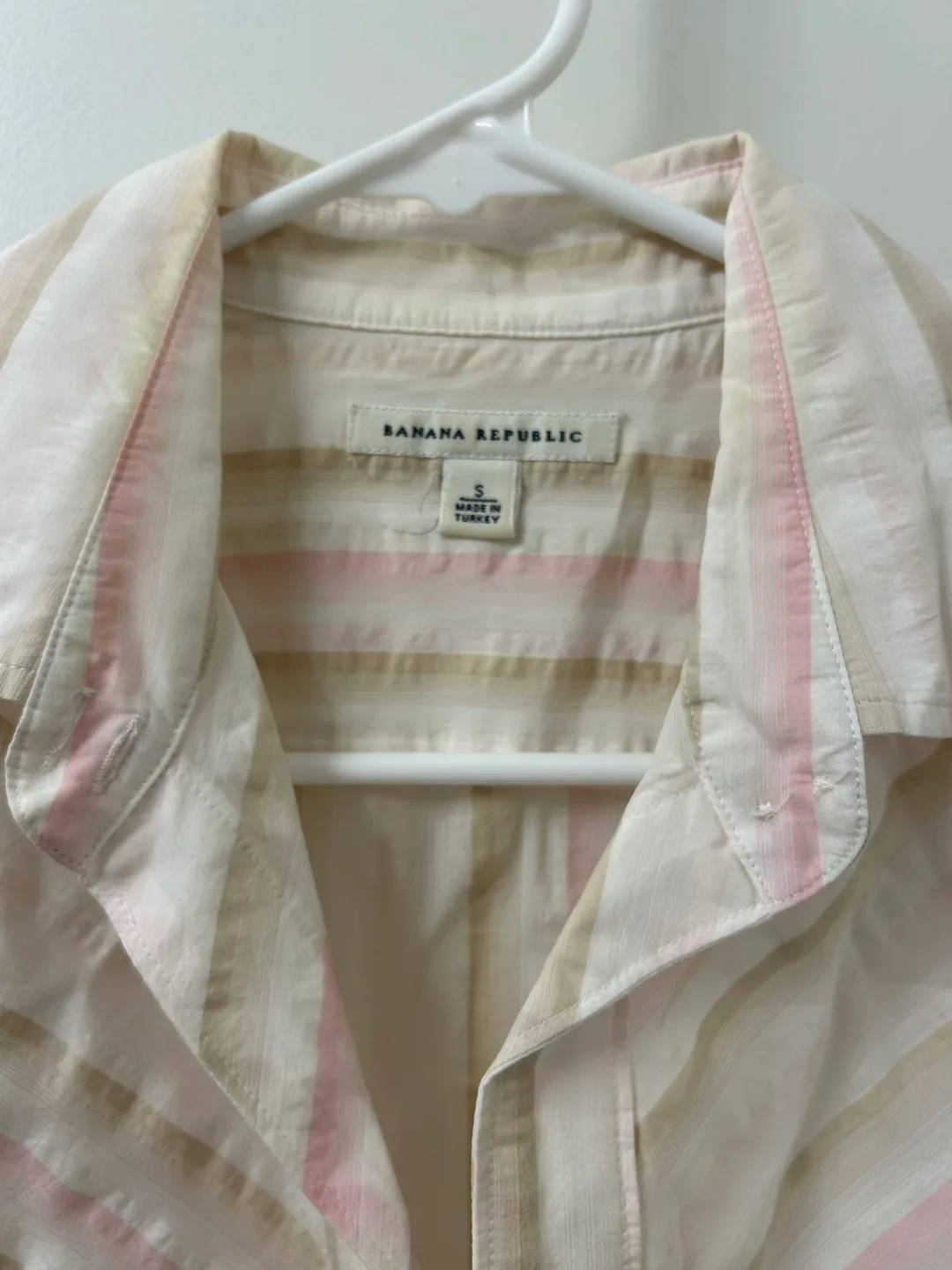 Banana Republic Women's Striped Button-Down Shirt image indicator(3)