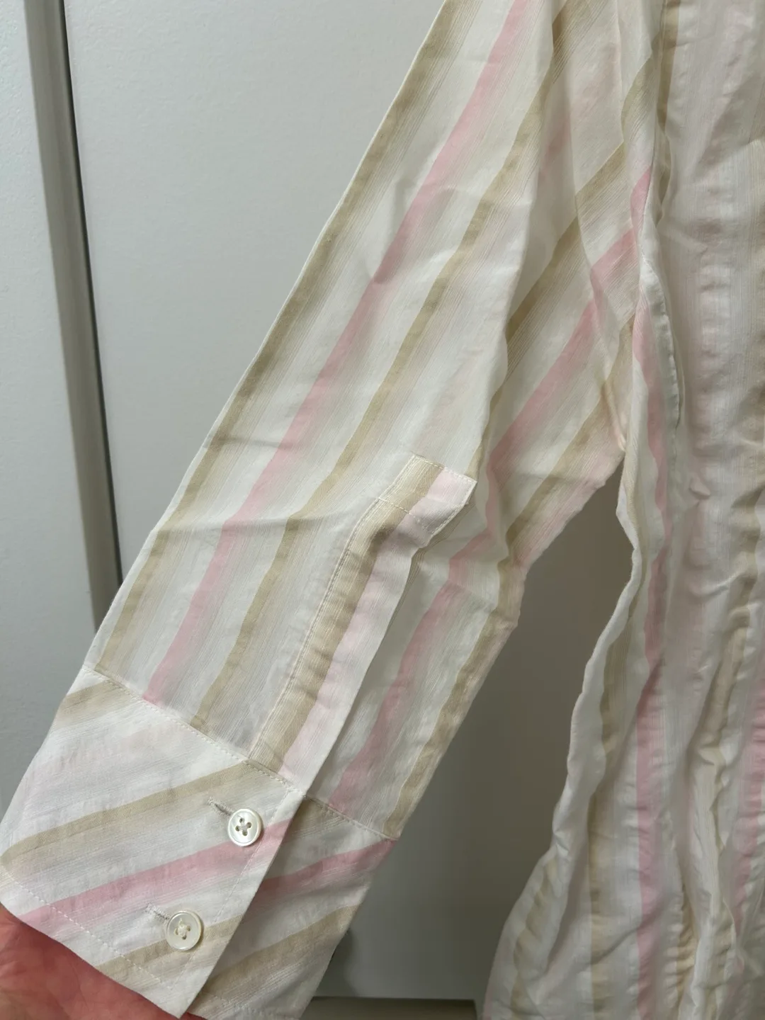 Banana Republic Women's Striped Button-Down Shirt image indicator(4)