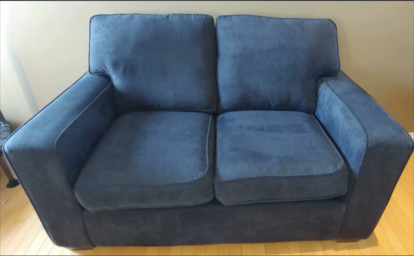 Blue Loveseat