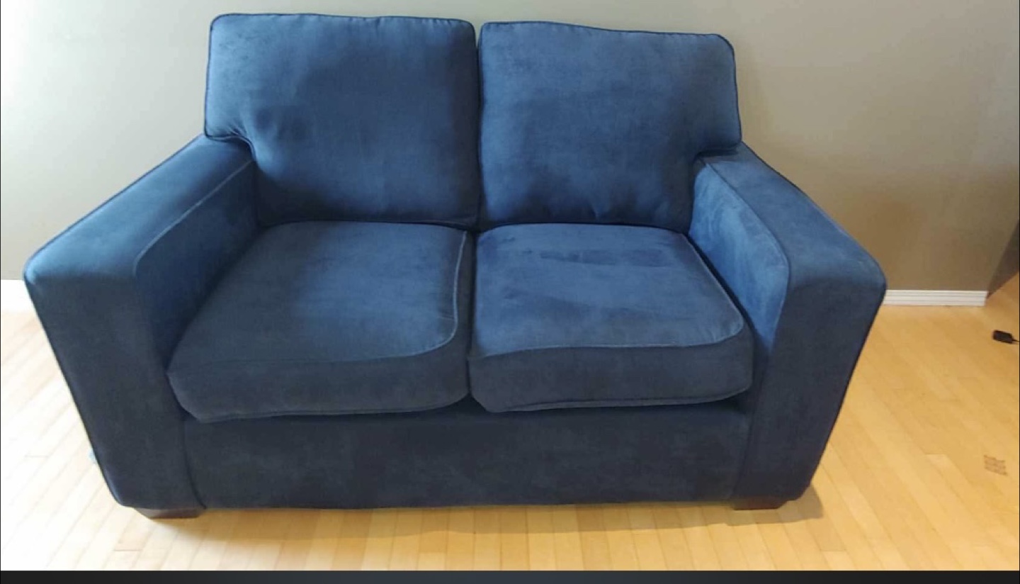 Blue Loveseat - photo 5