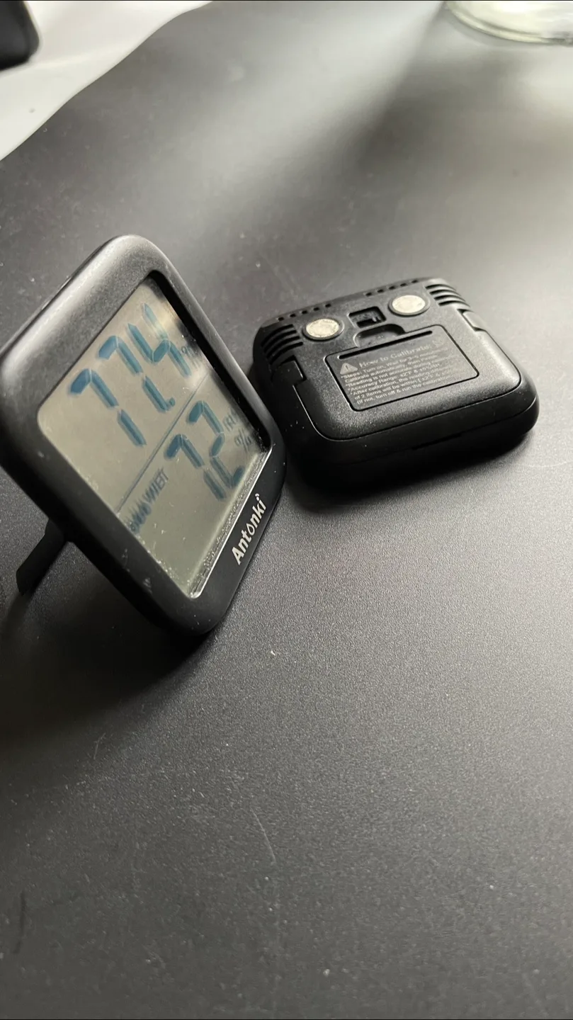Digital Hygrometer Thermometer - Humidity Monitor thumbnail