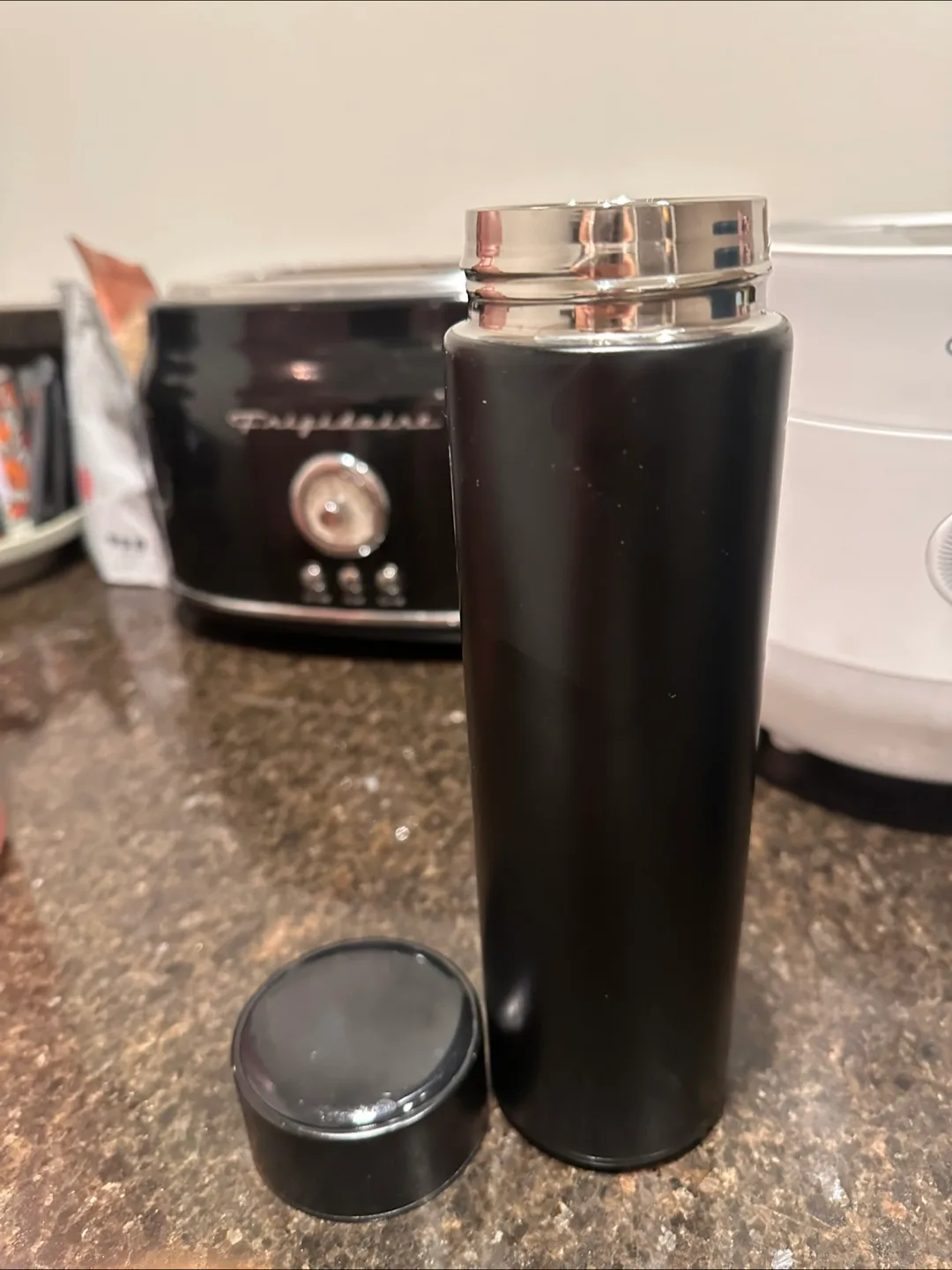 Black Stainless Tumbler 16oz thumbnail