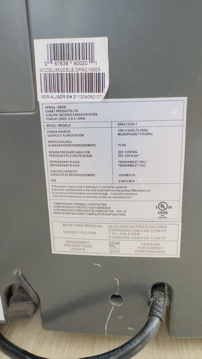 Danby DPAC13009 Portable Air Conditioner 🌬️❄️ - photo 2