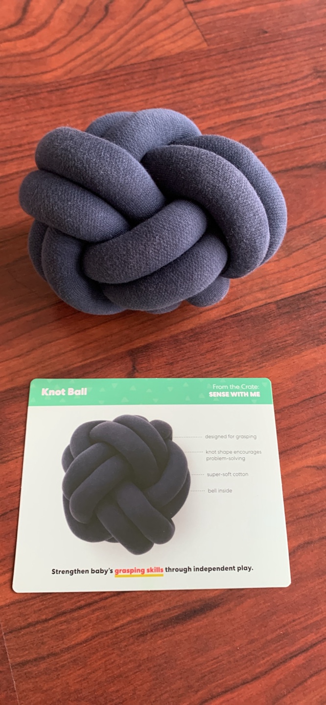 Kiwico Knot Ball Baby Toddler Sensory Toy