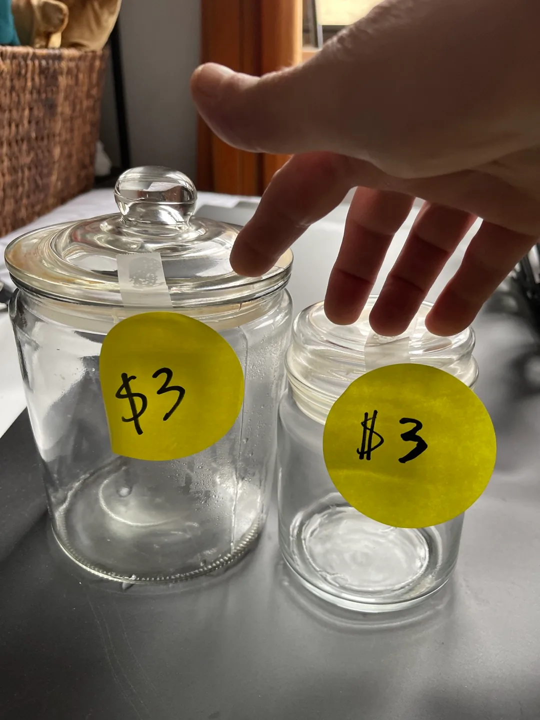 Glass Jars with Lid thumbnail