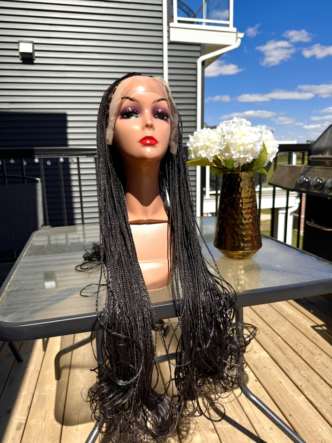 Long Braided Lace Front Wig - Two Colour Options - photo 3