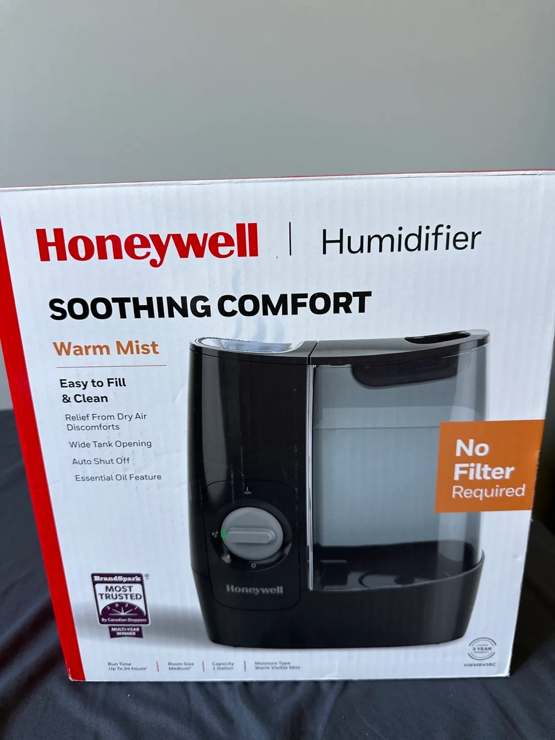Honeywell Warm Mist Humidifier image indicator(2)