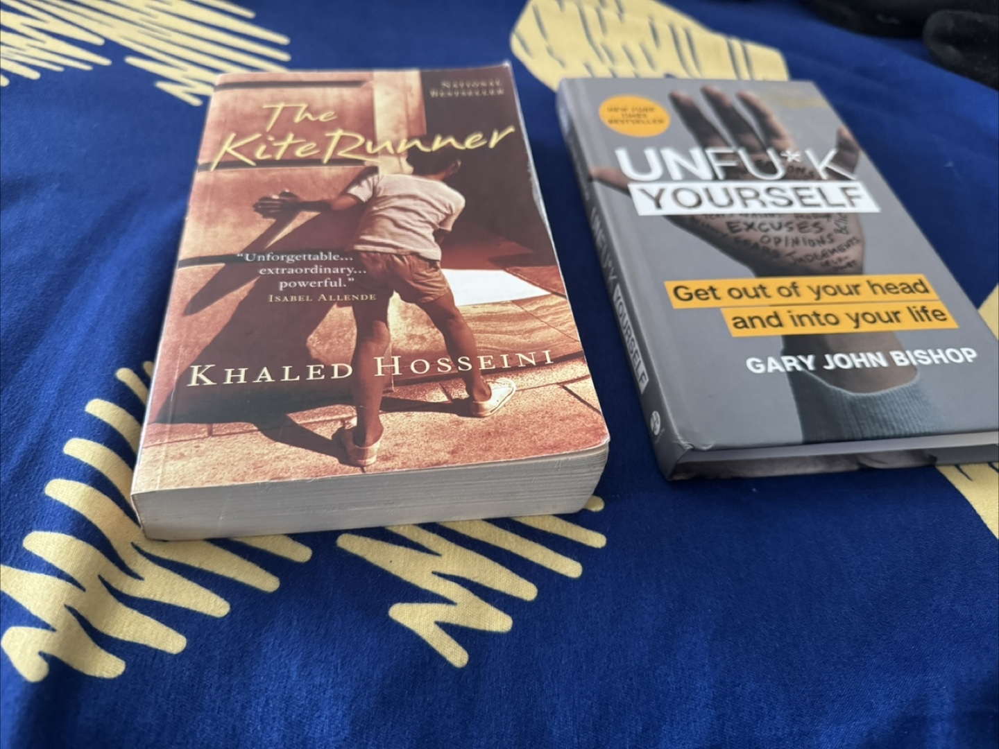 Two Books: The Kite Runner & Unf*ck Yourself - photo 4