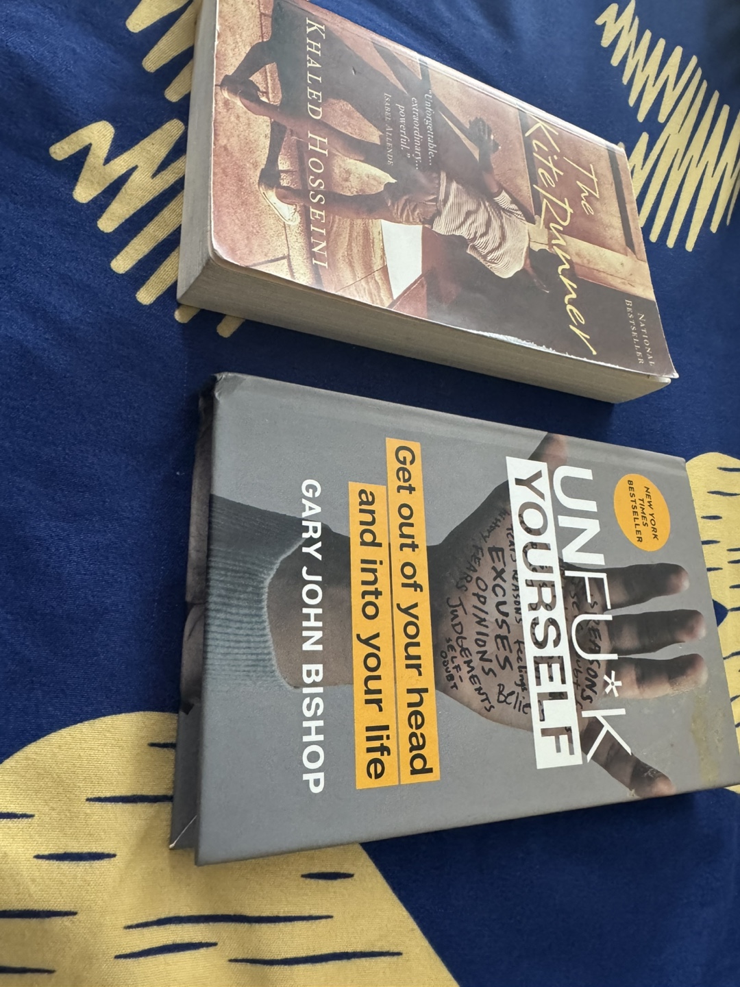 Two Books: The Kite Runner & Unf*ck Yourself - photo 3