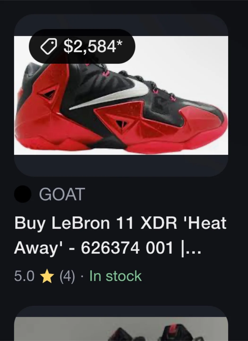 Nike LeBron XI 626374 001 'Heat Away' Basketball Shoes Size 9 image indicator(4)