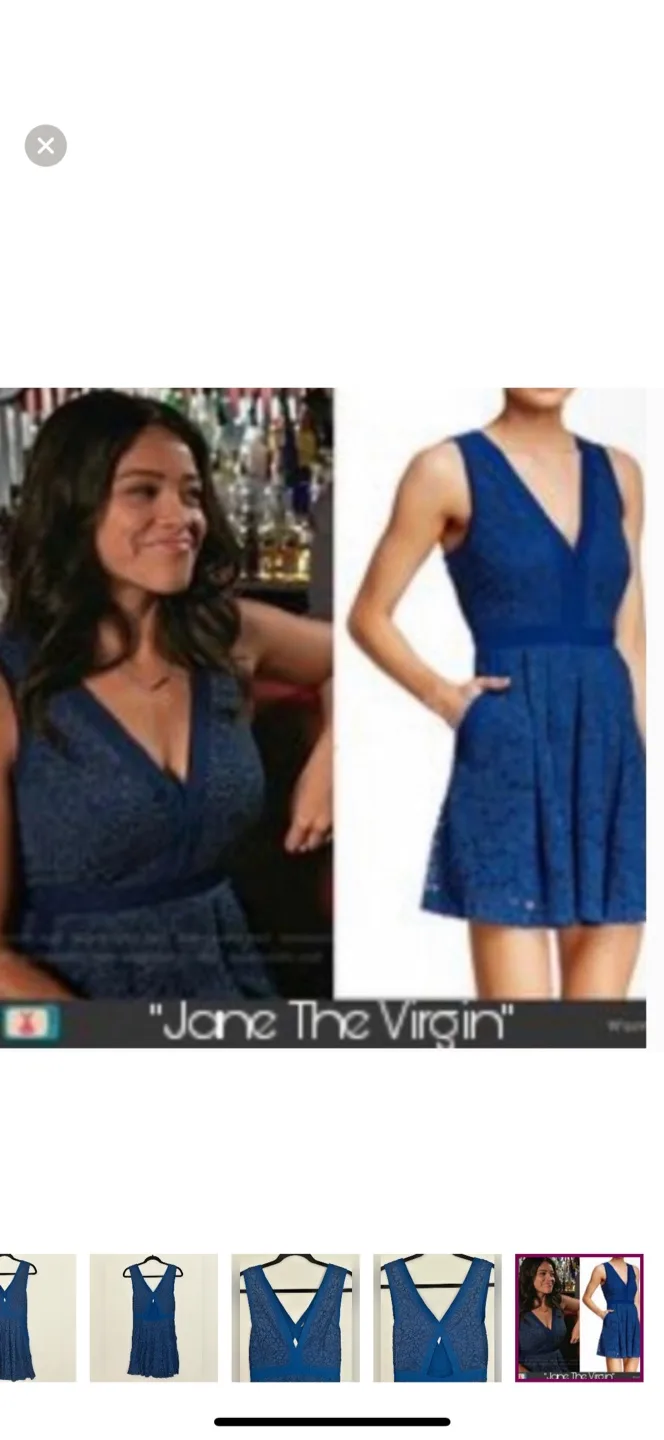 Free People Lace Mini Dress (size S) image indicator(4)