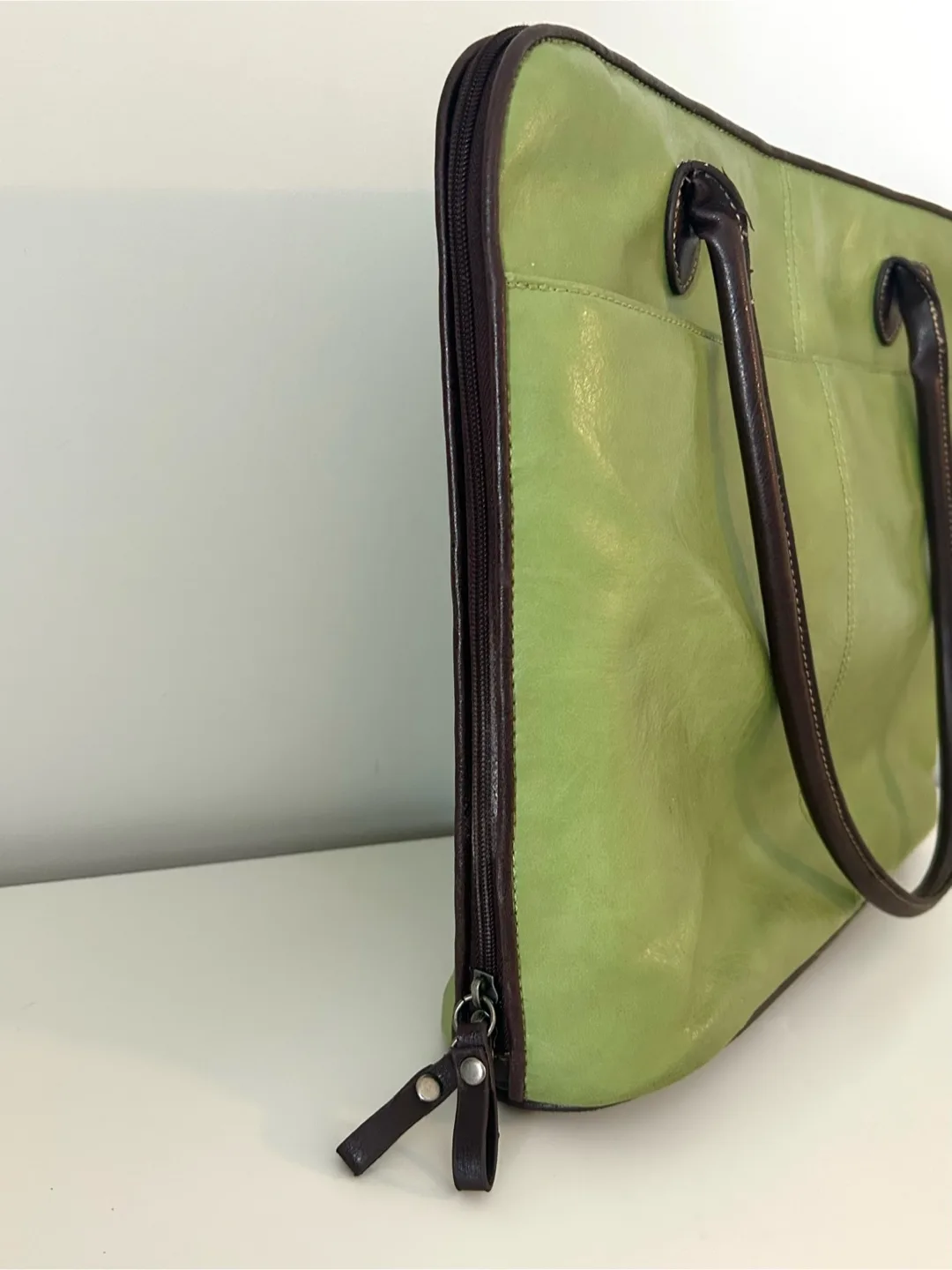 Sage Green Laptop/Shoulder Bag image indicator(3)