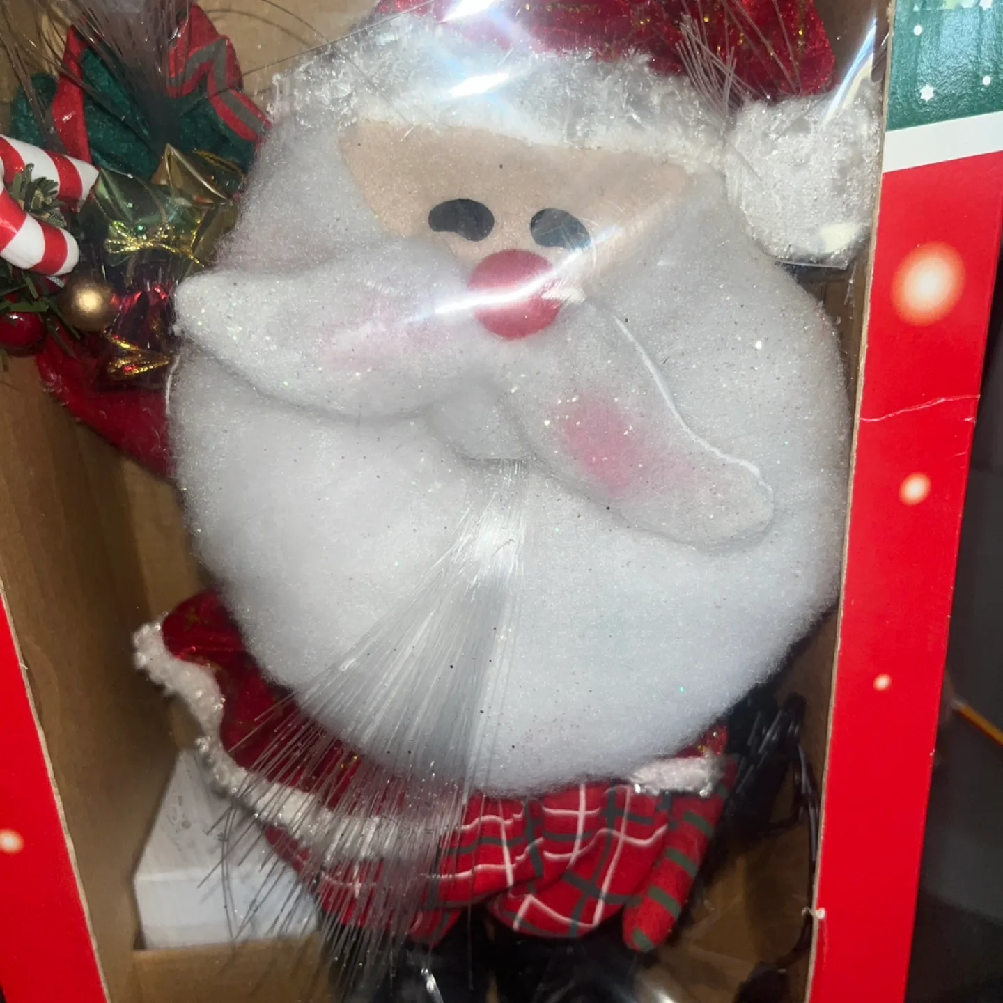 Fiber Optic Pals Santa Claus Christmas Decoration image indicator(5)