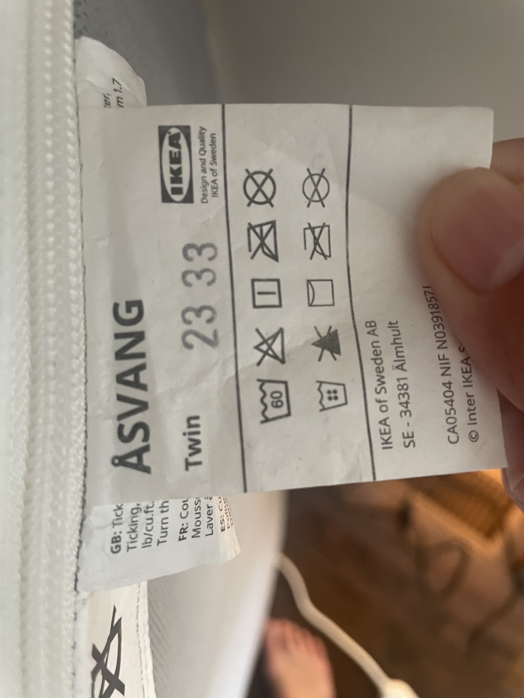 IKEA ASVANG Twin Mattress - photo 2