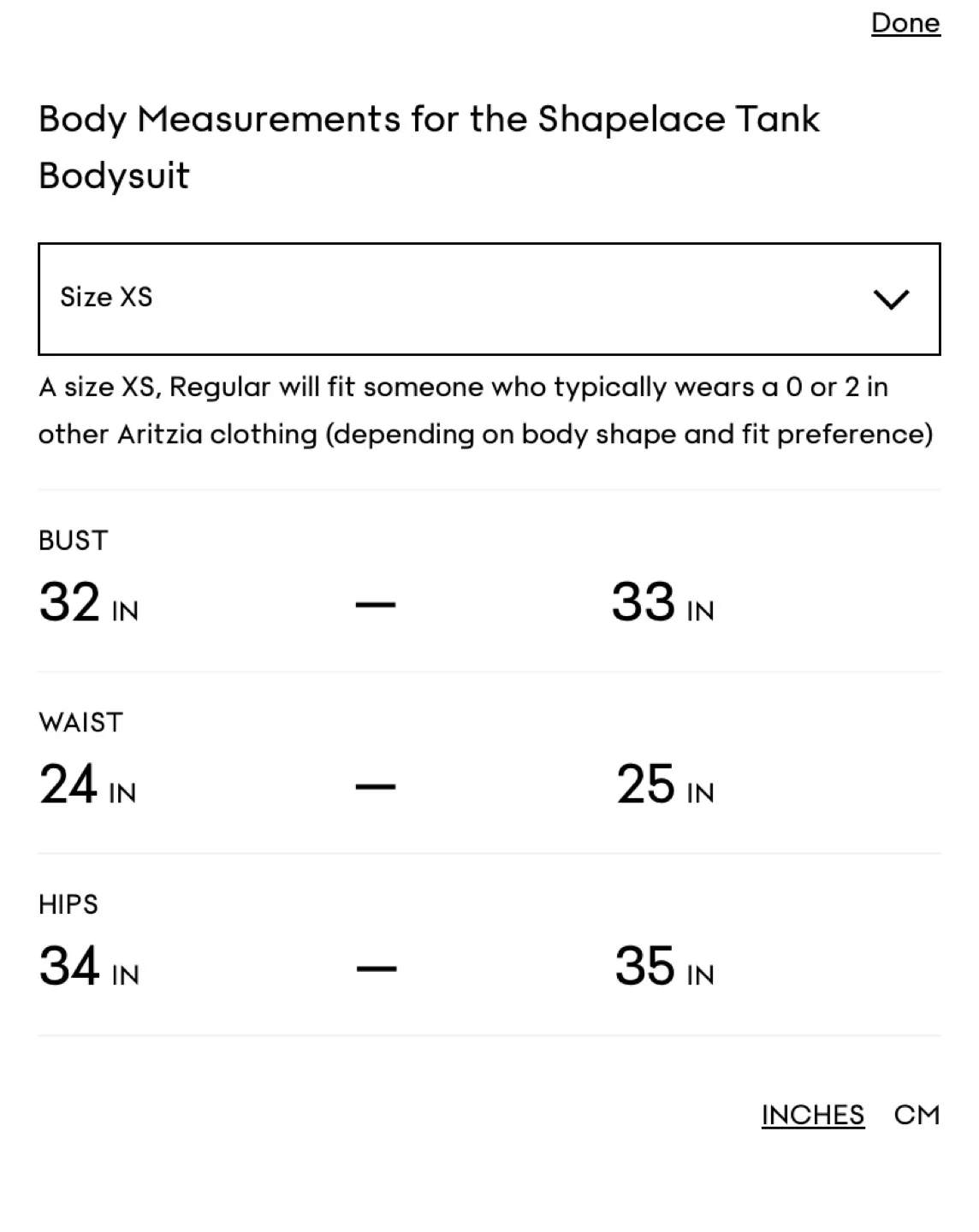 Aritzia ShapeLace Tank Bodysuit - Size XS image indicator(4)