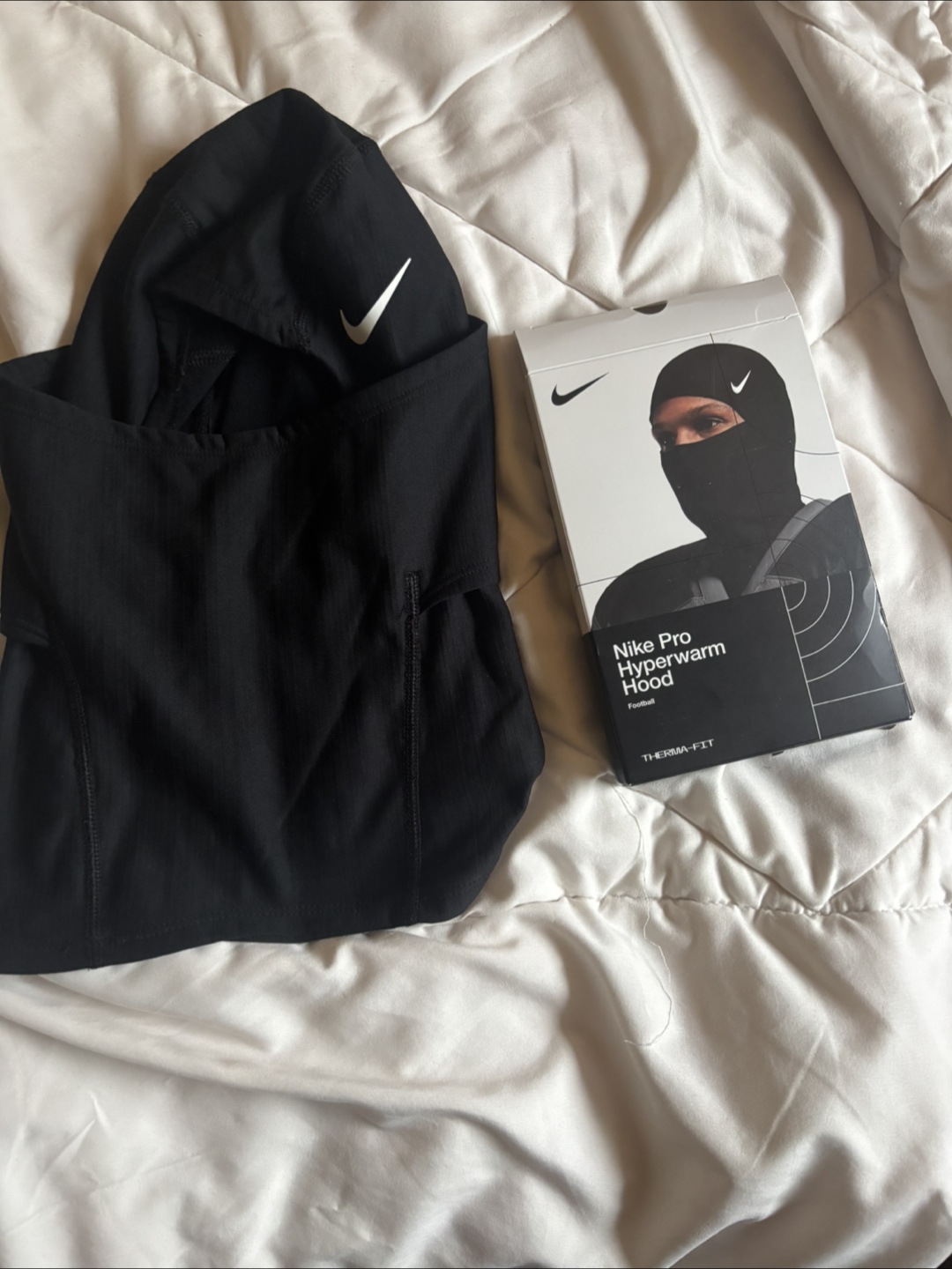 Nike Pro Hyperwarm Hood - Black - Size M/L