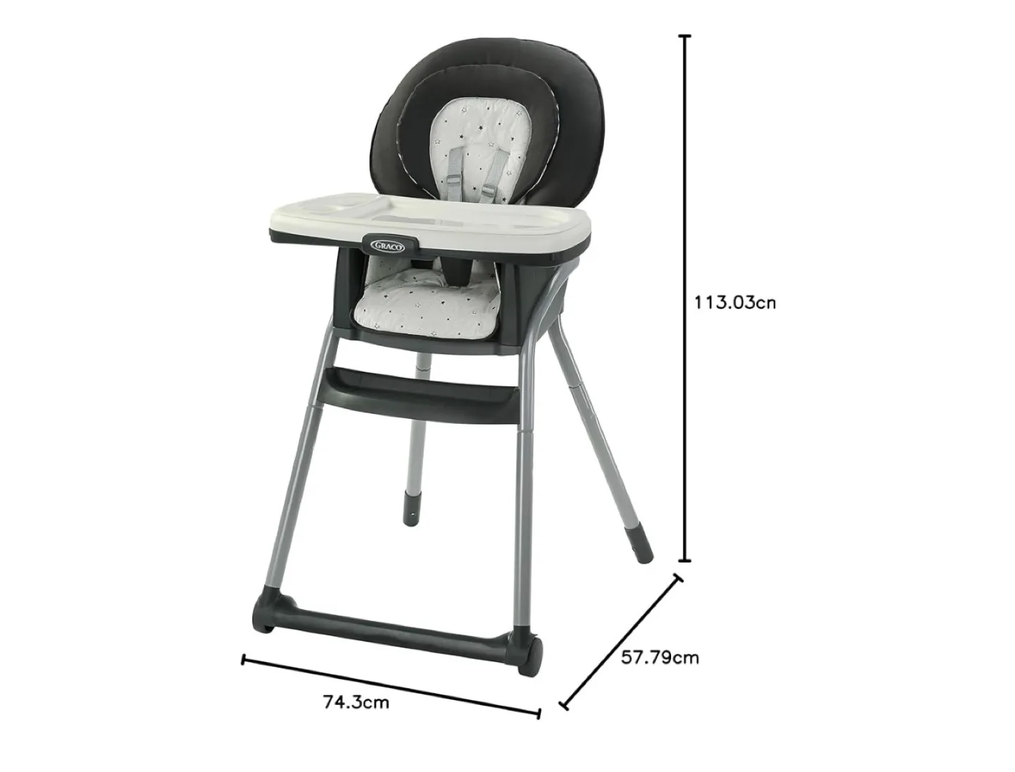 Graco Highchair - Black and White image indicator(4)