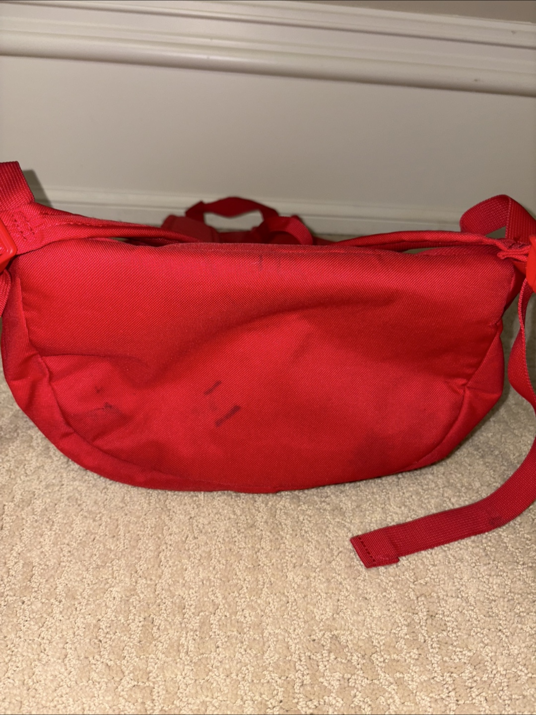 Fire Red Nike Backpack - photo 3
