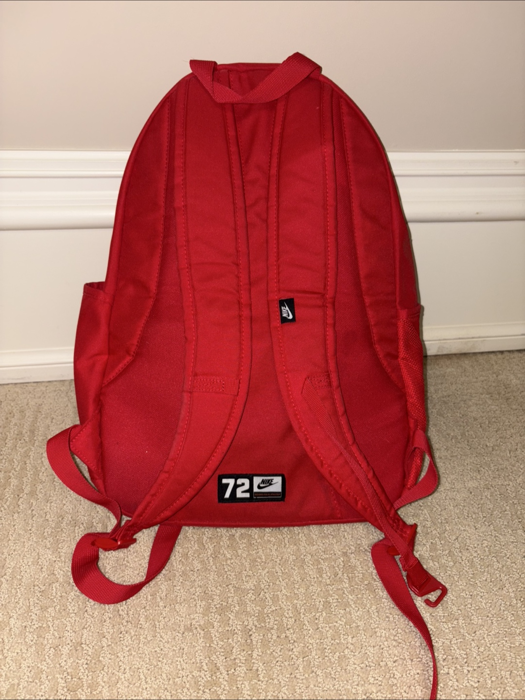 Fire Red Nike Backpack - photo 2