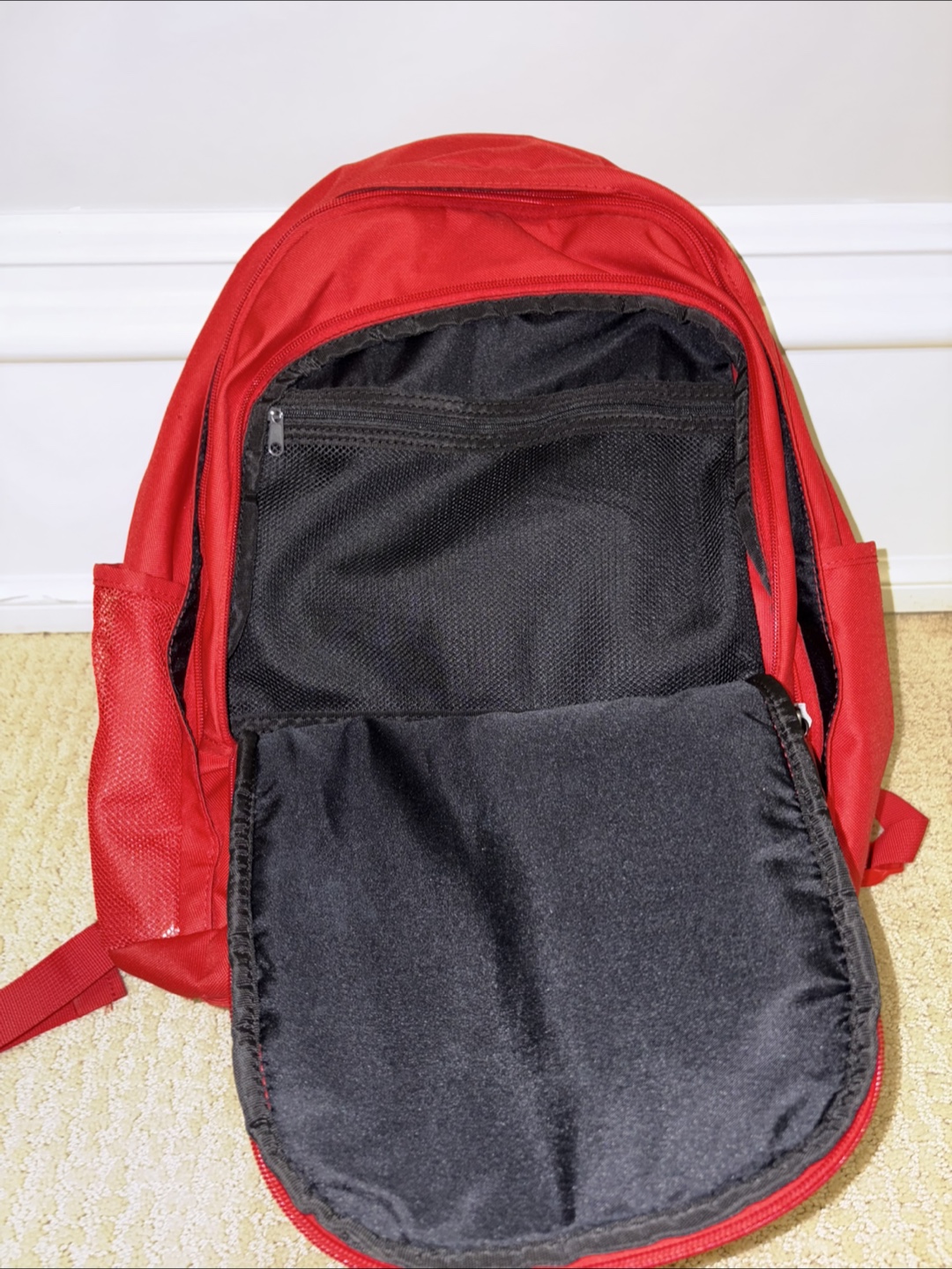 Fire Red Nike Backpack - photo 4