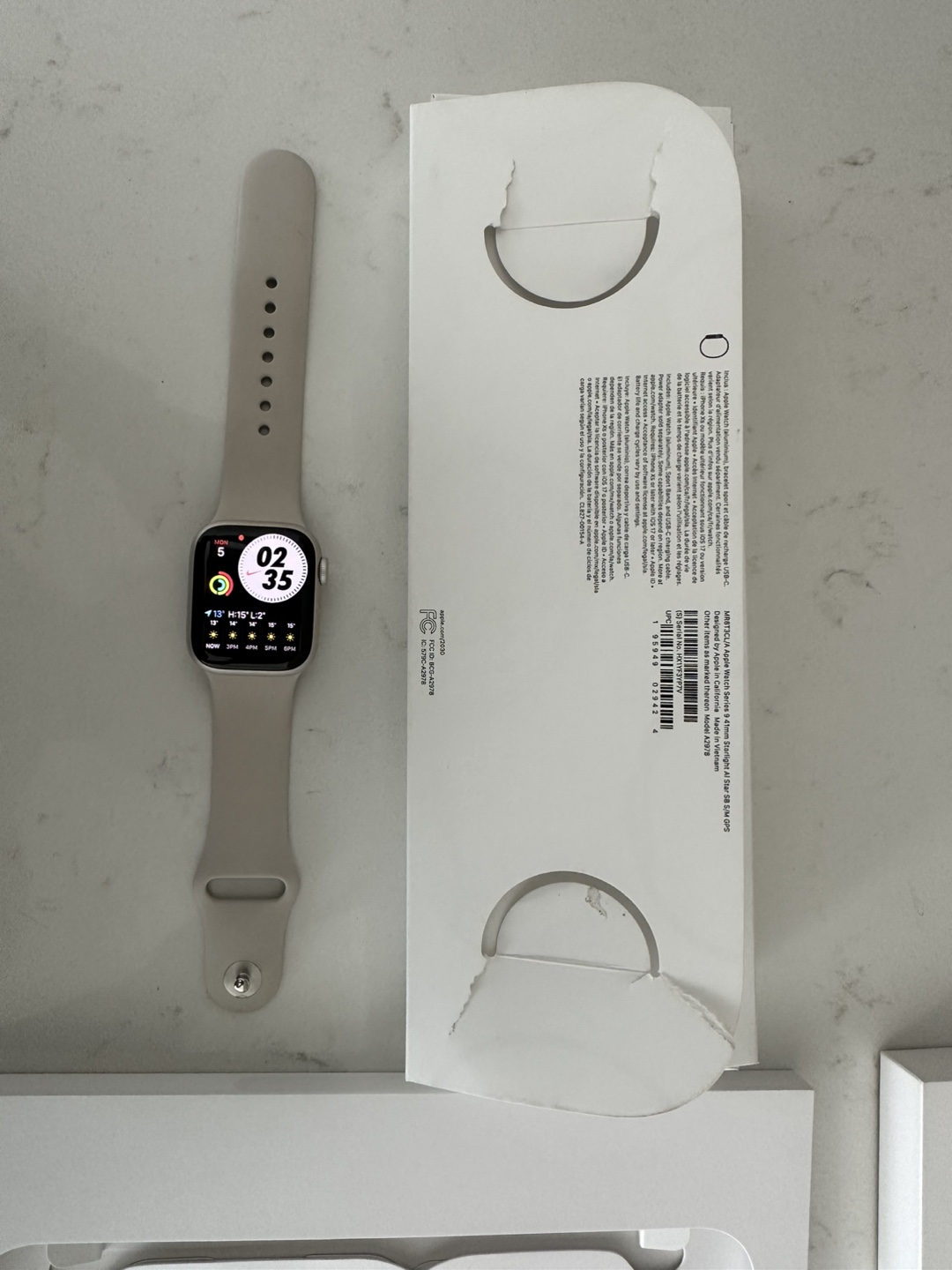 Apple Watch Series 9 41mm GPS Starlight - photo 5