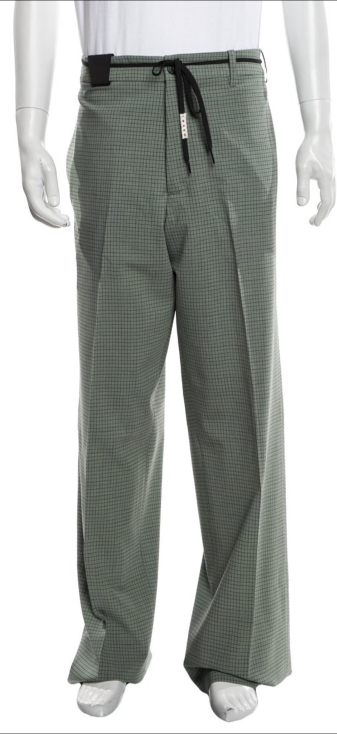 MARNI VIRGIN WOOL PANTS