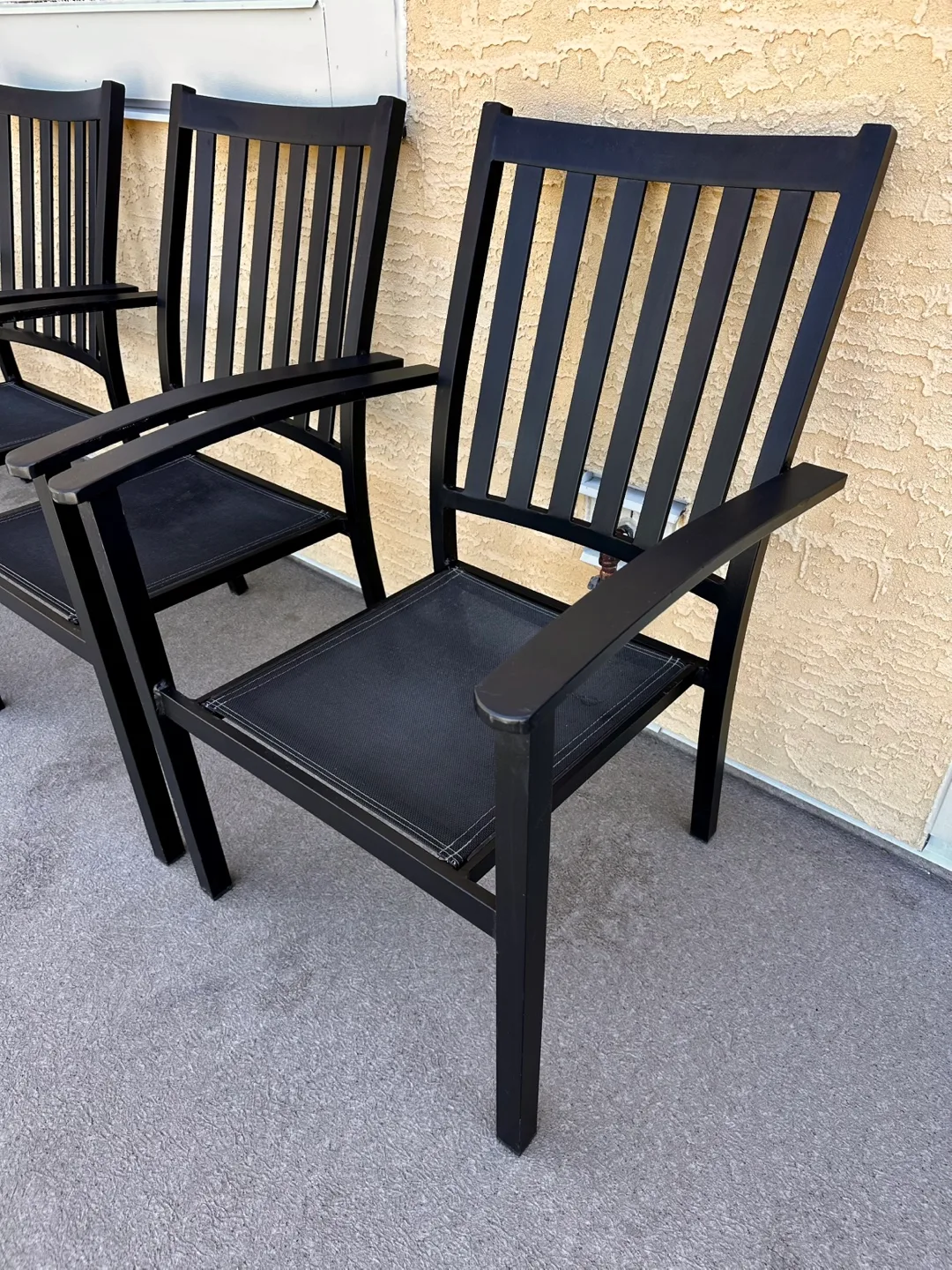 Set of Four Patio Chairs image indicator(3)