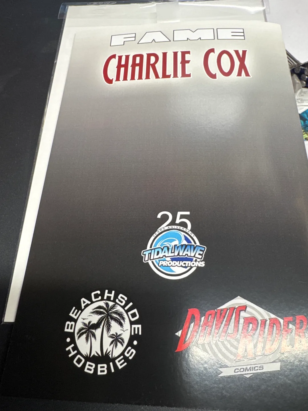 FAME Charlie Cox Daredevil Comic Book - Killed and Born Again image indicator(2)