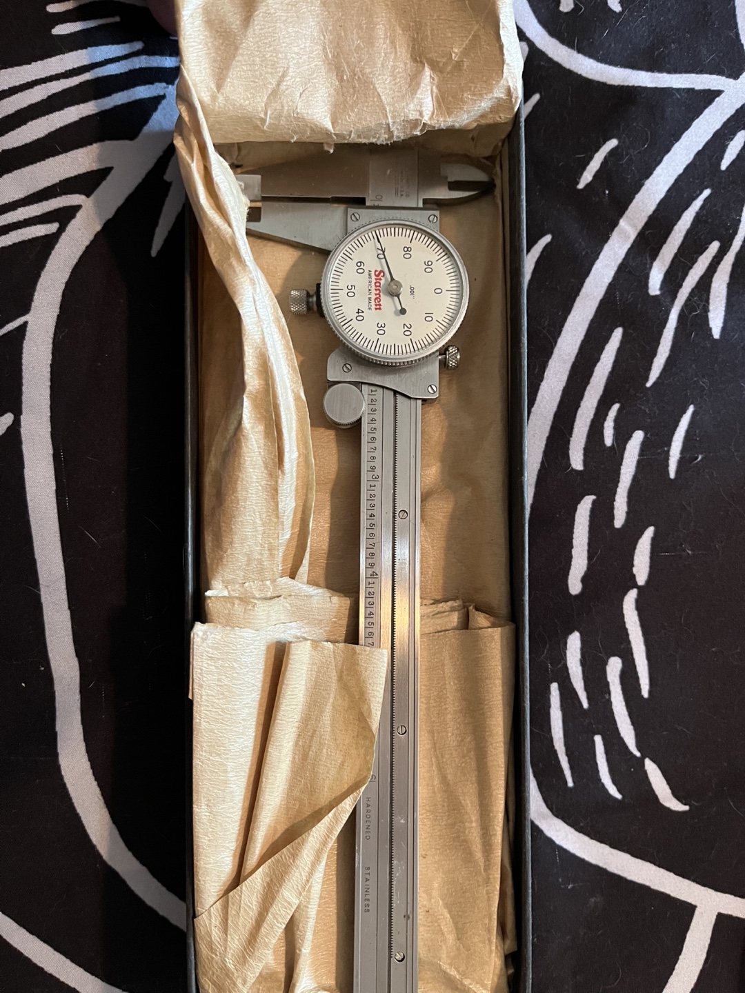 Vintage Starrett Dial Caliper