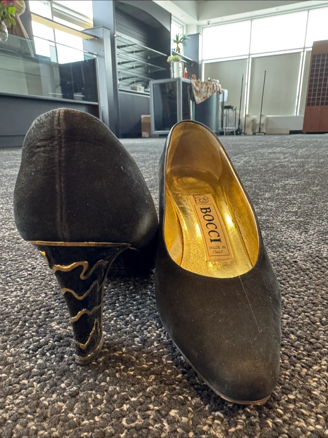 Vintage Bocci Black Heels thumbnail