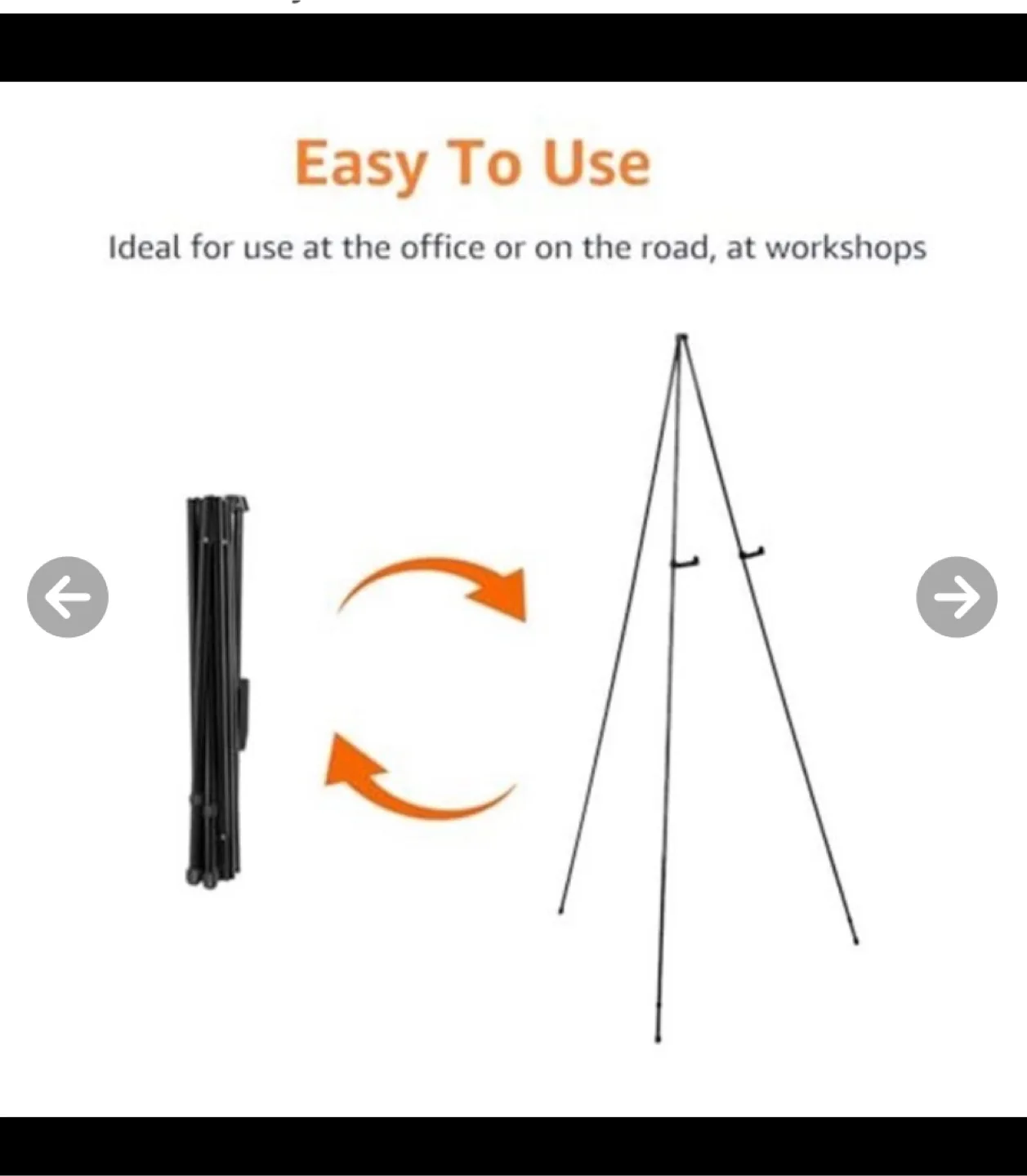 Portable Tri-fold Presentation Stand thumbnail