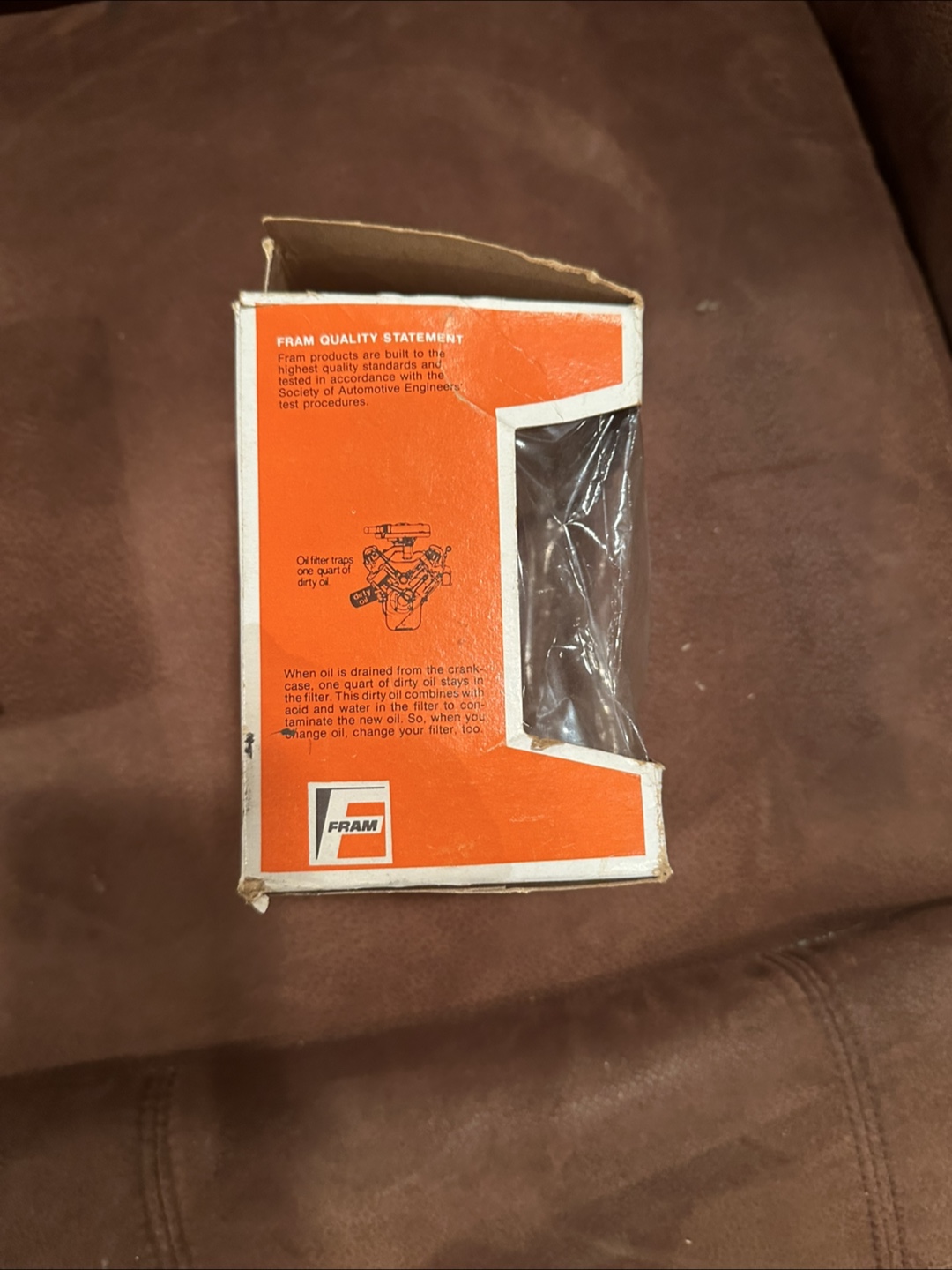 Vintage FRAM PH8A Oil Filter New in Box - photo 3