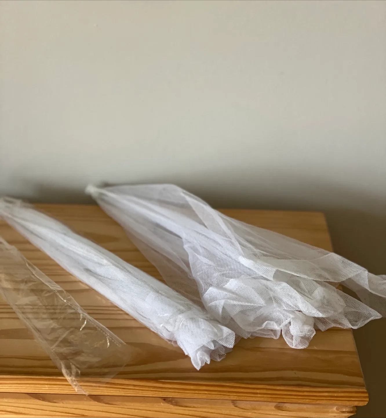 Two Pack White Mesh Food Covers image indicator(2)