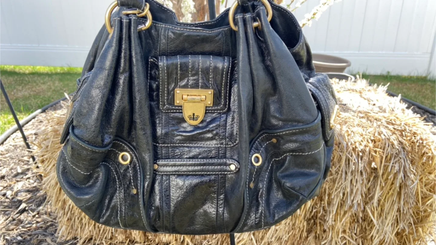 Juicy Couture Black Leather Handbag thumbnail