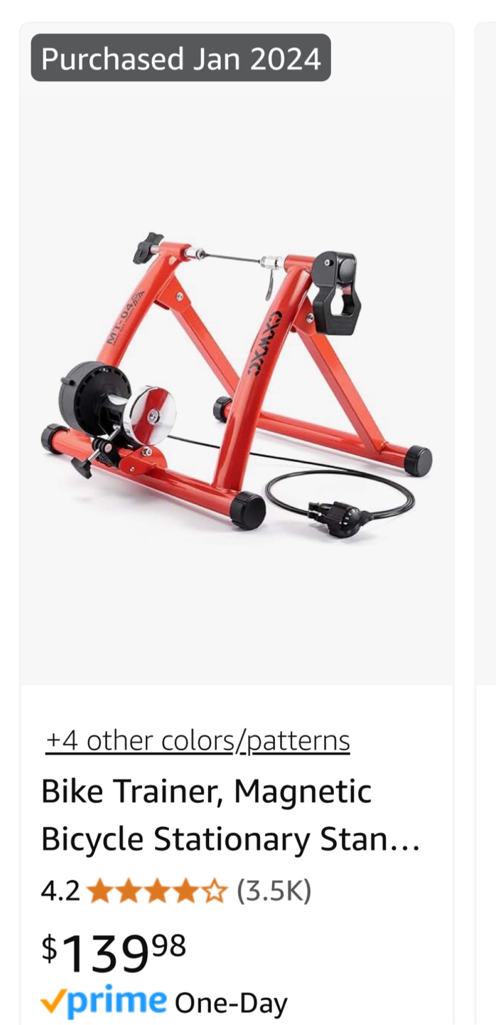 CXWXC Magnetic Bike Trainer Stand