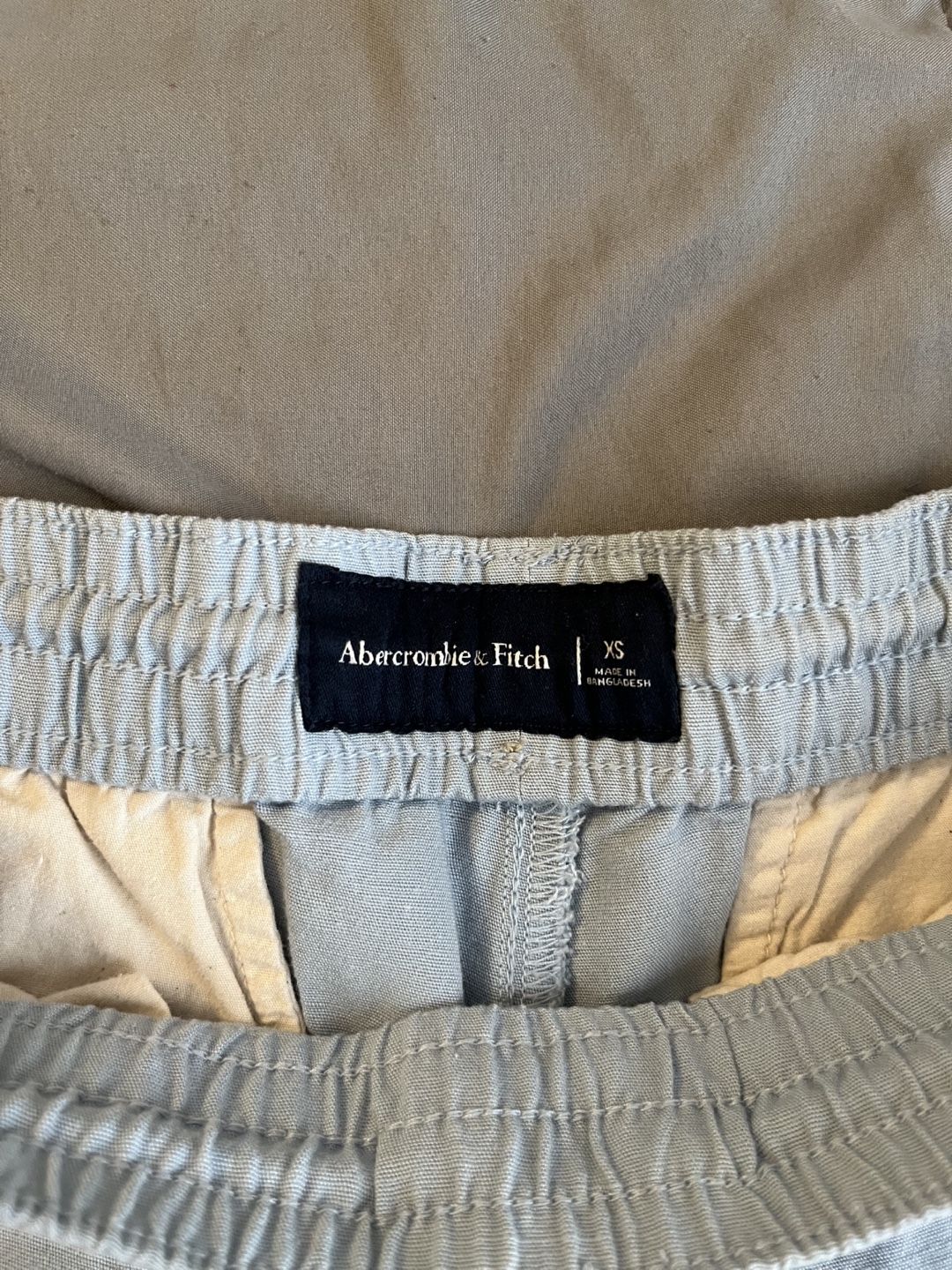 Abercrombie & Fitch Mens Light Blue Shorts - Size XS - photo 3