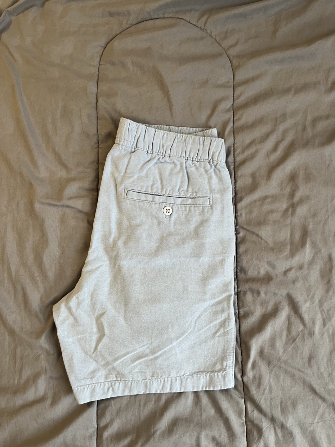 Abercrombie & Fitch Mens Light Blue Shorts - Size XS - photo 2