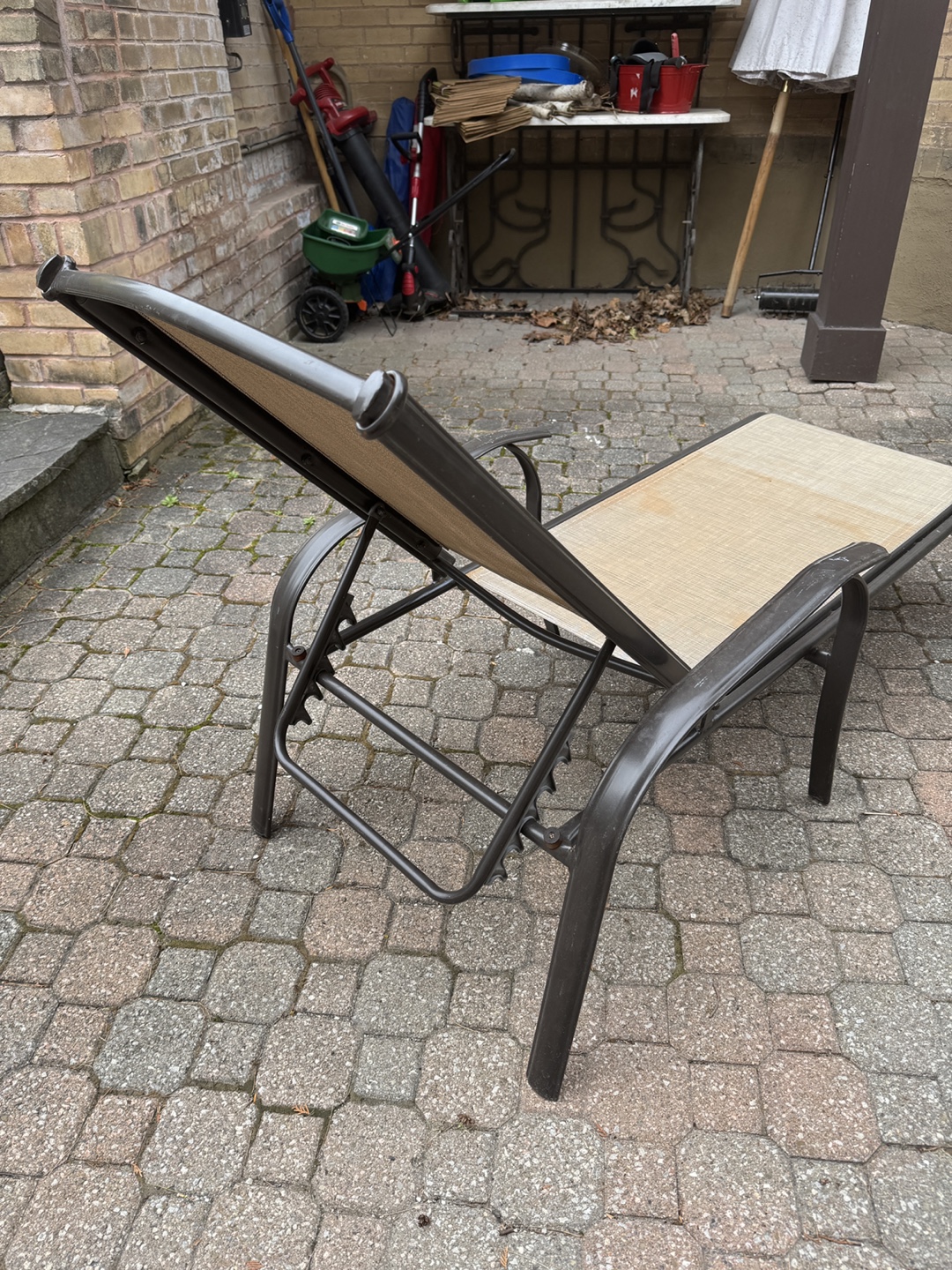 Outdoor Patio Chaise Lounge Recliner - photo 4