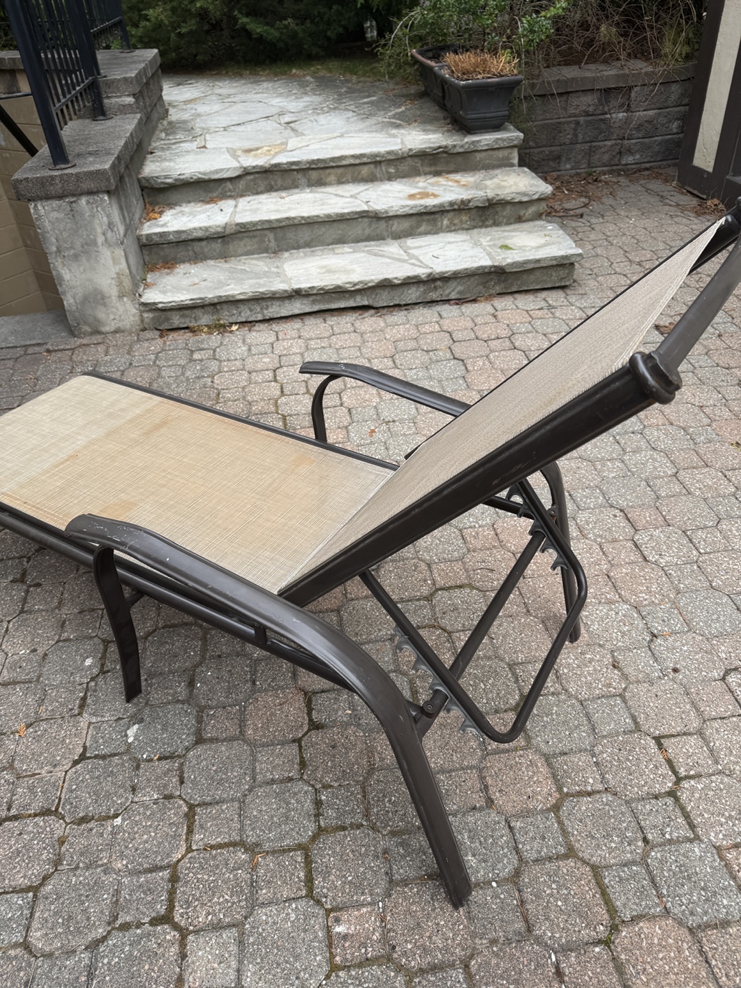 Outdoor Patio Chaise Lounge Recliner - photo 5