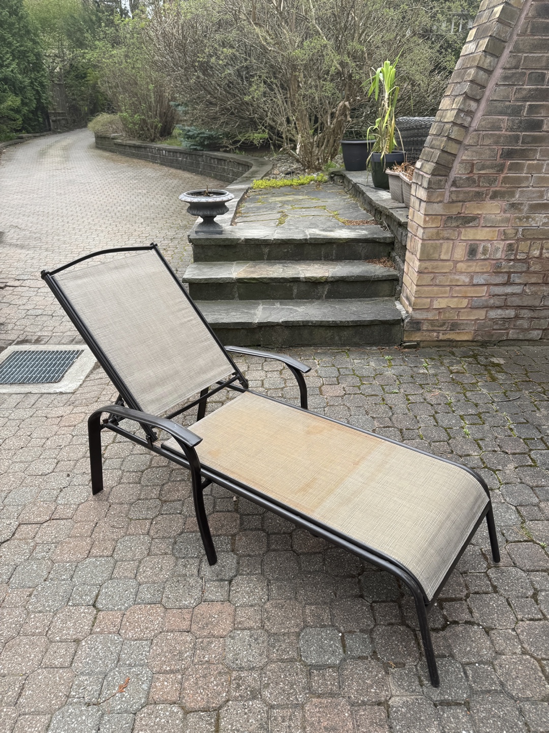 Outdoor Patio Chaise Lounge Recliner - photo 2