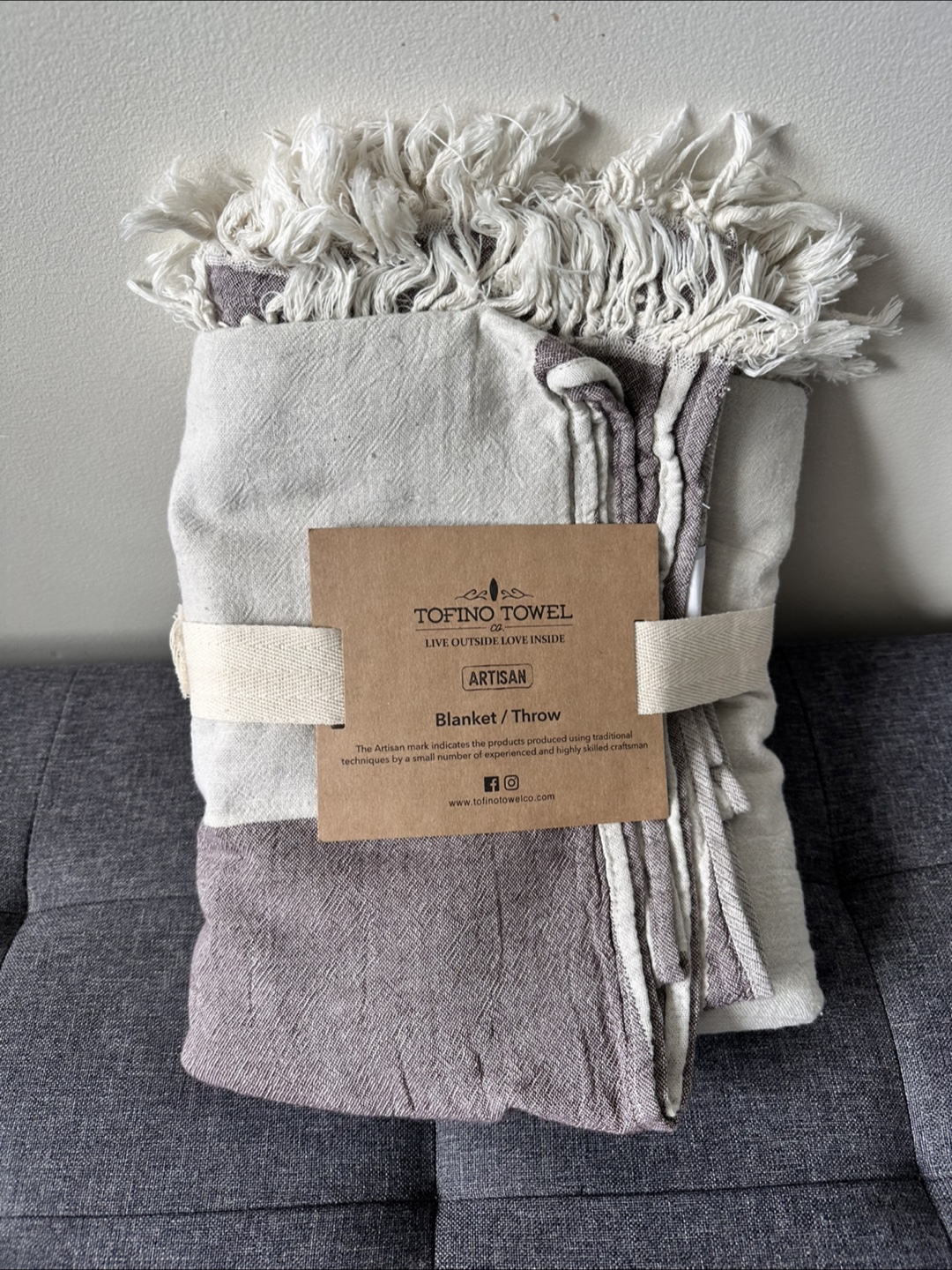Tofino Towel Artisan Blanket/Throw - 100% Cotton - photo 2