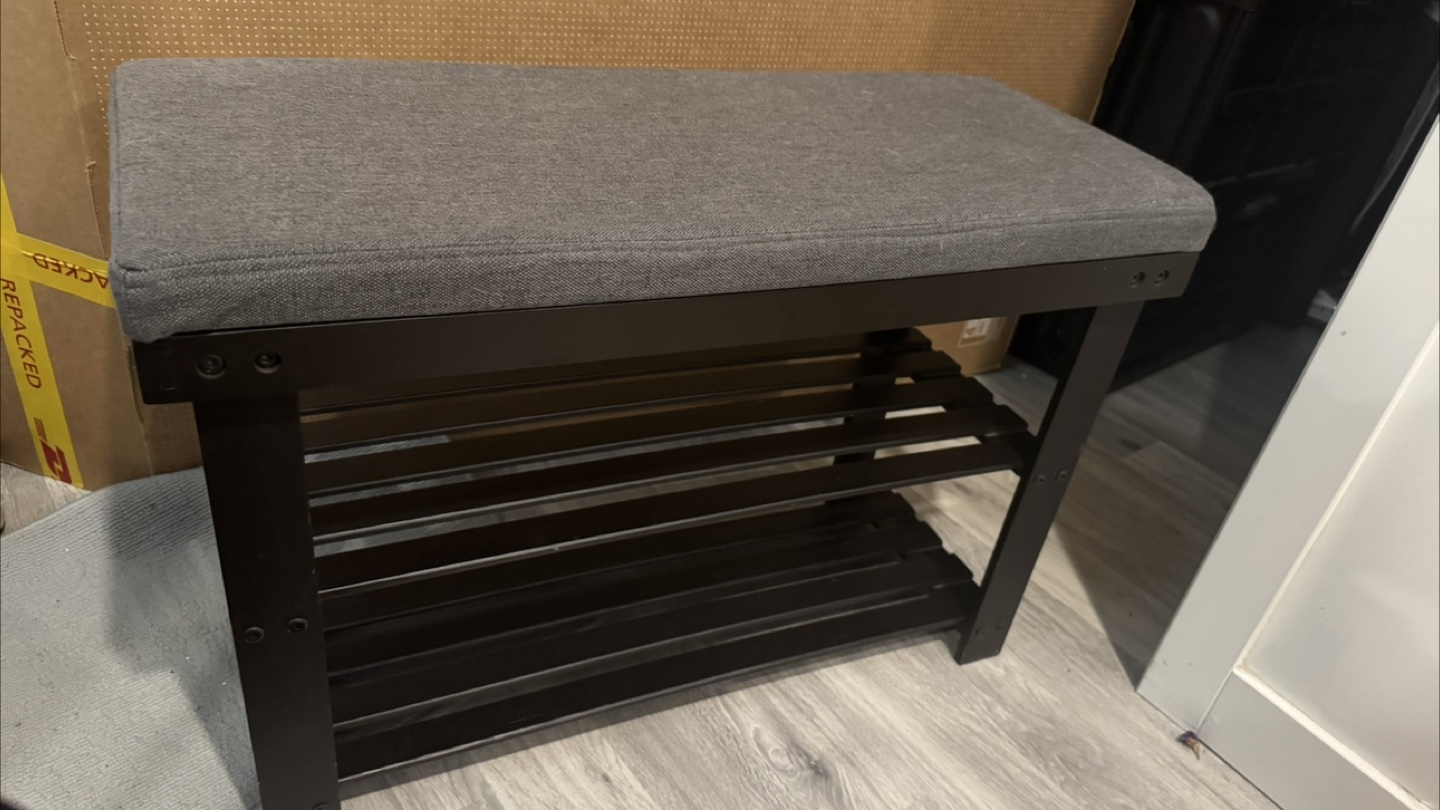 Shoe Bench with Storage