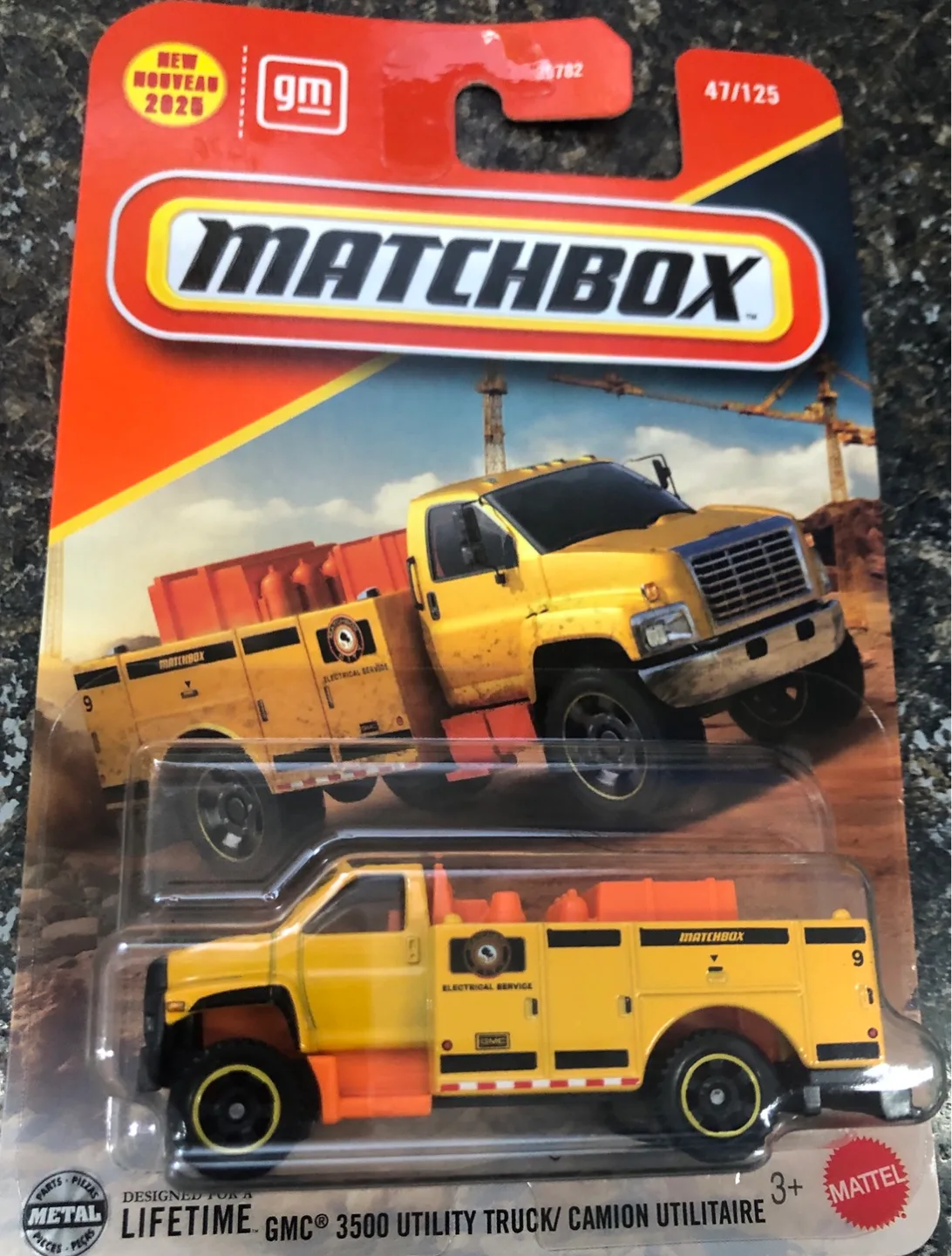 Matchbox Lifetime GMC 3500 Utility Truck - 2020 thumbnail