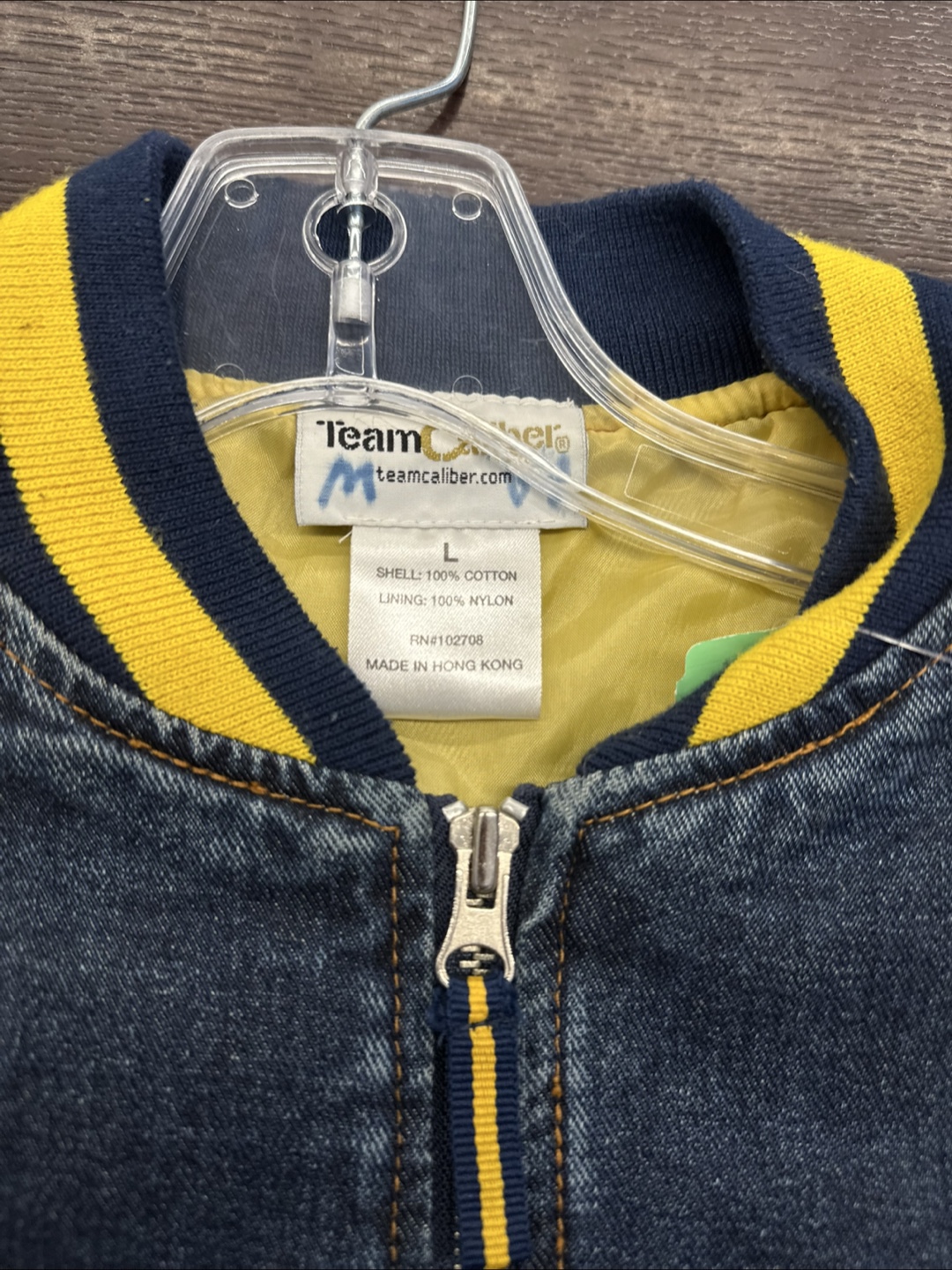 Team Caliber Kenseth Denim Jacket Size L - photo 3