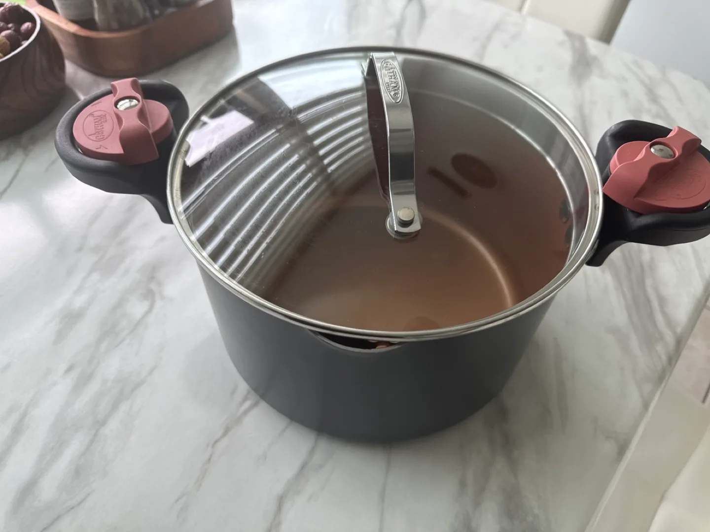 T-fal C561SC Ingenio Ceramic Control Stock Pot with Lid image indicator(3)